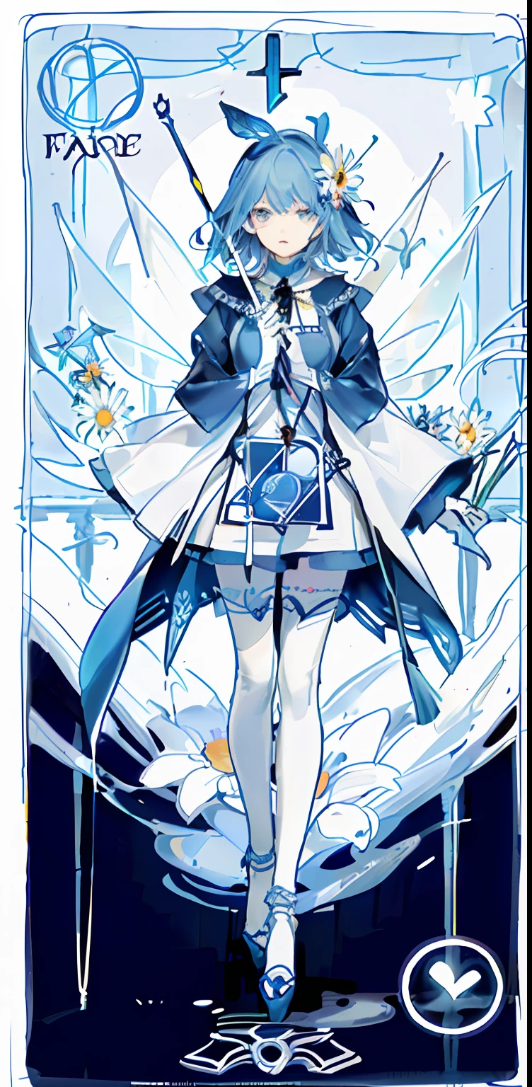 (Golden Ratio:1.2),(rose graffiti:1.2),(fault color:1.3),[(white background:1.4)::10], (full body:1.2),(ultra-detailed:1.3),(tarot:1.6),(Daisy (tarot):1.6),

(paper:1.2),(fairy:1.6),(fairy wings:1.2),full body, standing in the air,(cool:1.2),(black long hair),(butterfly hair ornaments),(flower hair ornaments:1.0),((sandal,Locket)),(colorful cocktail long dress:1.0)+(Loose sleeves coat :1.3)+(floting colorful tassel and ribbon :1.2),(White stockings:1.2),

(colorful ink paper flower grow on the face:1.2),(colorful flower sea:1.3),

(chaotic geometric images:1.3),(nagative space:0.8),(drawing board:1.3),

(ether colorful ink flowing:1.3)