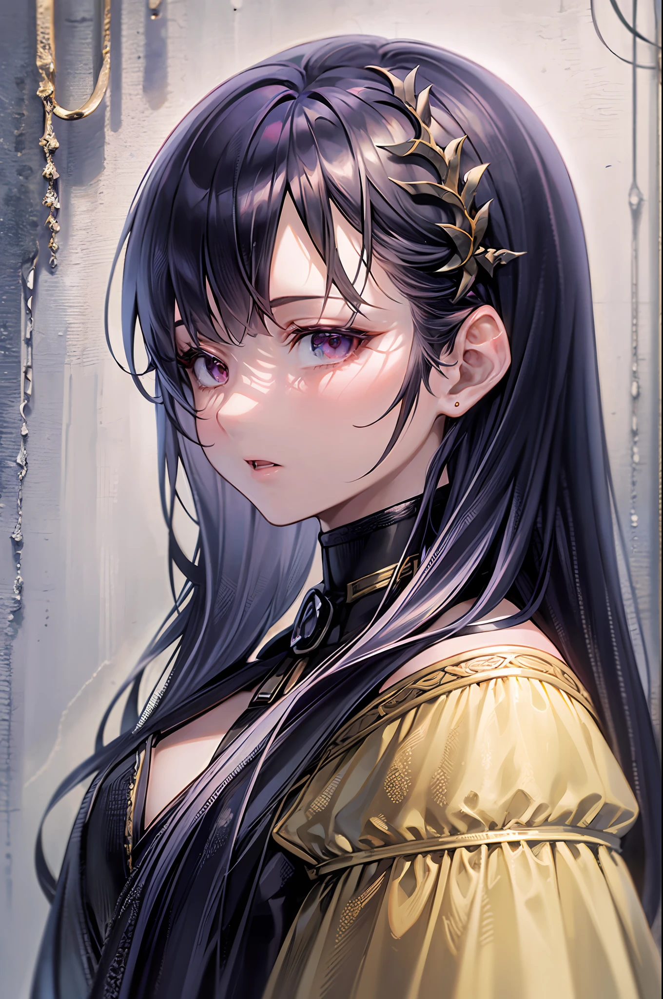 (Best quality,masterpiece1.2),Poster cover,8K,((twogirls)),((A girl dressed in white,Angel wings,Another girl was dressed in black,Devil Wings)),detailed detail,Composition style of chiaroscuro,