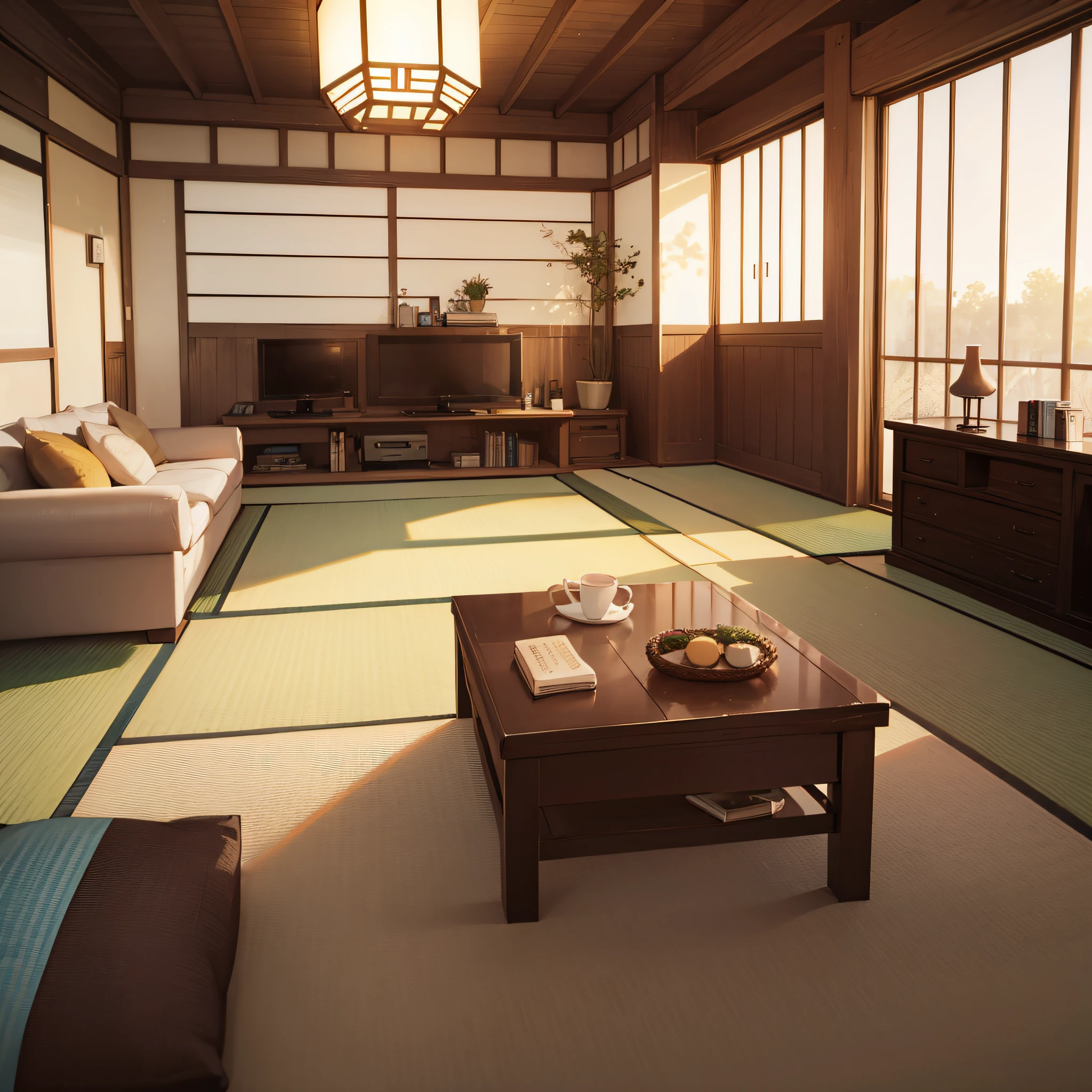 Japanese-style living room