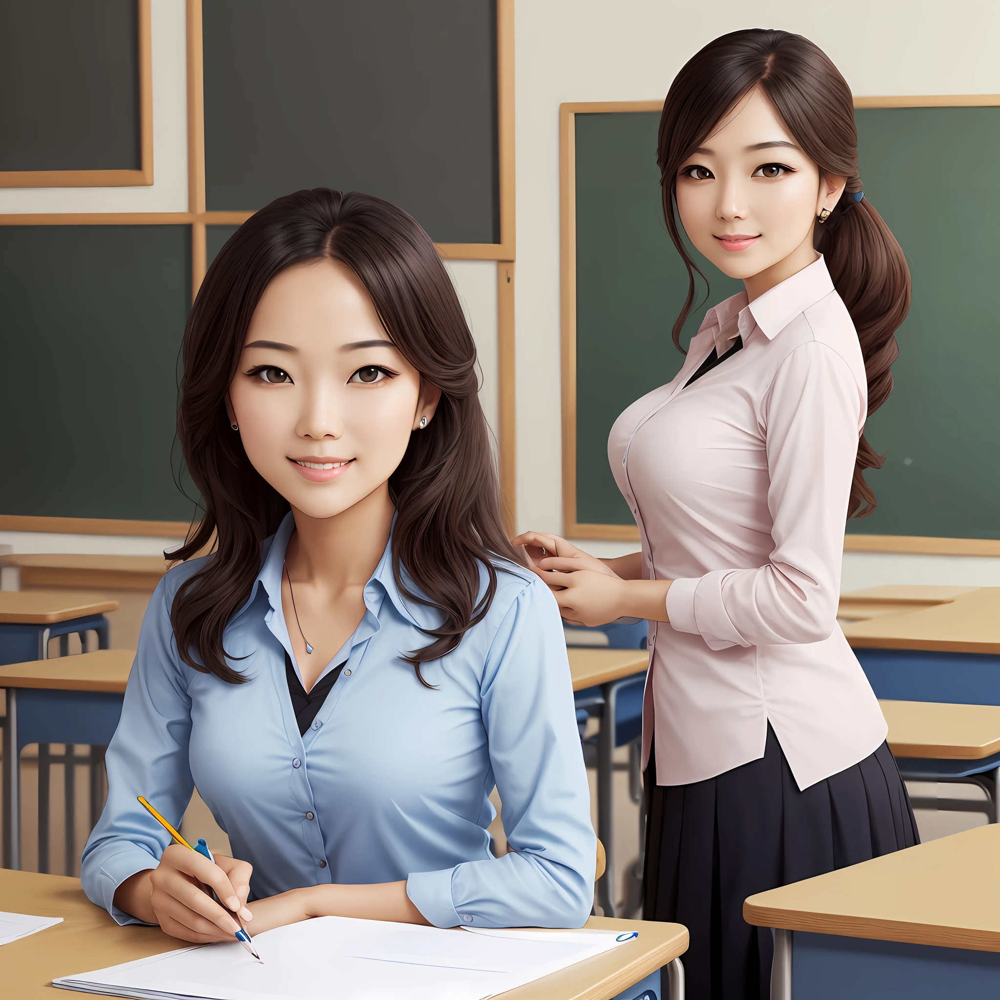 Beautiful teacher --auto