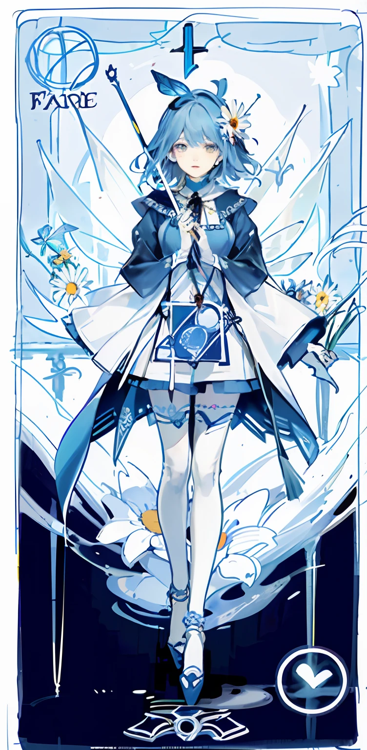 (Golden Ratio:1.2),(rose graffiti:1.2),(fault color:1.3),[(white background:1.4)::10], (full body:1.2),(ultra-detailed:1.3),(tarot:1.6),(Daisy (tarot):1.6),

(paper:1.2),(fairy:1.6),(fairy wings:1.2),full body, standing in the air,(cool:1.2),(black long hair),(butterfly hair ornaments),(flower hair ornaments:1.0),((sandal,Locket)),(colorful cocktail long dress:1.0)+(Loose sleeves coat :1.3)+(floting colorful tassel and ribbon :1.2),(White stockings:1.2),

(colorful ink paper flower grow on the face:1.2),(colorful flower sea:1.3),

(chaotic geometric images:1.3),(nagative space:0.8),(drawing board:1.3),

(ether colorful ink flowing:1.3)