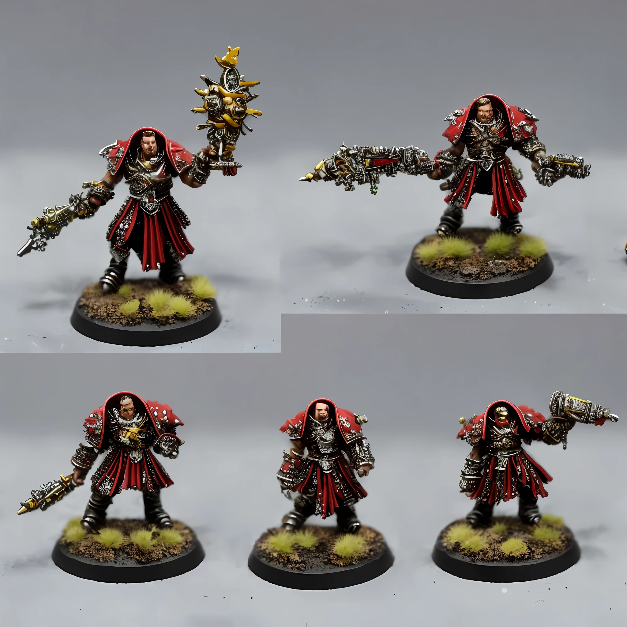 warhammer fourty k, warhammer fantasy, painted warhammer miniature, warhammer emperium style,