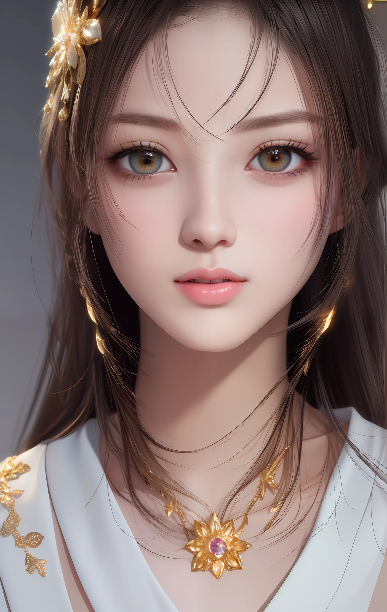 ulzzang -6500-v1.1, (Raw foto:1.2), (photorealisitc:1.4), animated cartoon、anime styled、smil、Beautiful and moisturized golden eyes like crystal clear glass、Beautiful detailed woman, extremely detailed eye and face, Beautiful detailed eyes, Ridiculous, Unbelievably ridiculous, huge filesize, ultra-detailliert, hight resolution, highly detaile, beste-Qualit, masterpiece, illustratio, highly detaile, SVD, unification, 8 k wallpaper, splendid, finely detail, masterpiece, beste-Qualit, Highly detailed ticker uniform 8K wallpaper, Light on the Face、电影灯光、19-year-old girl