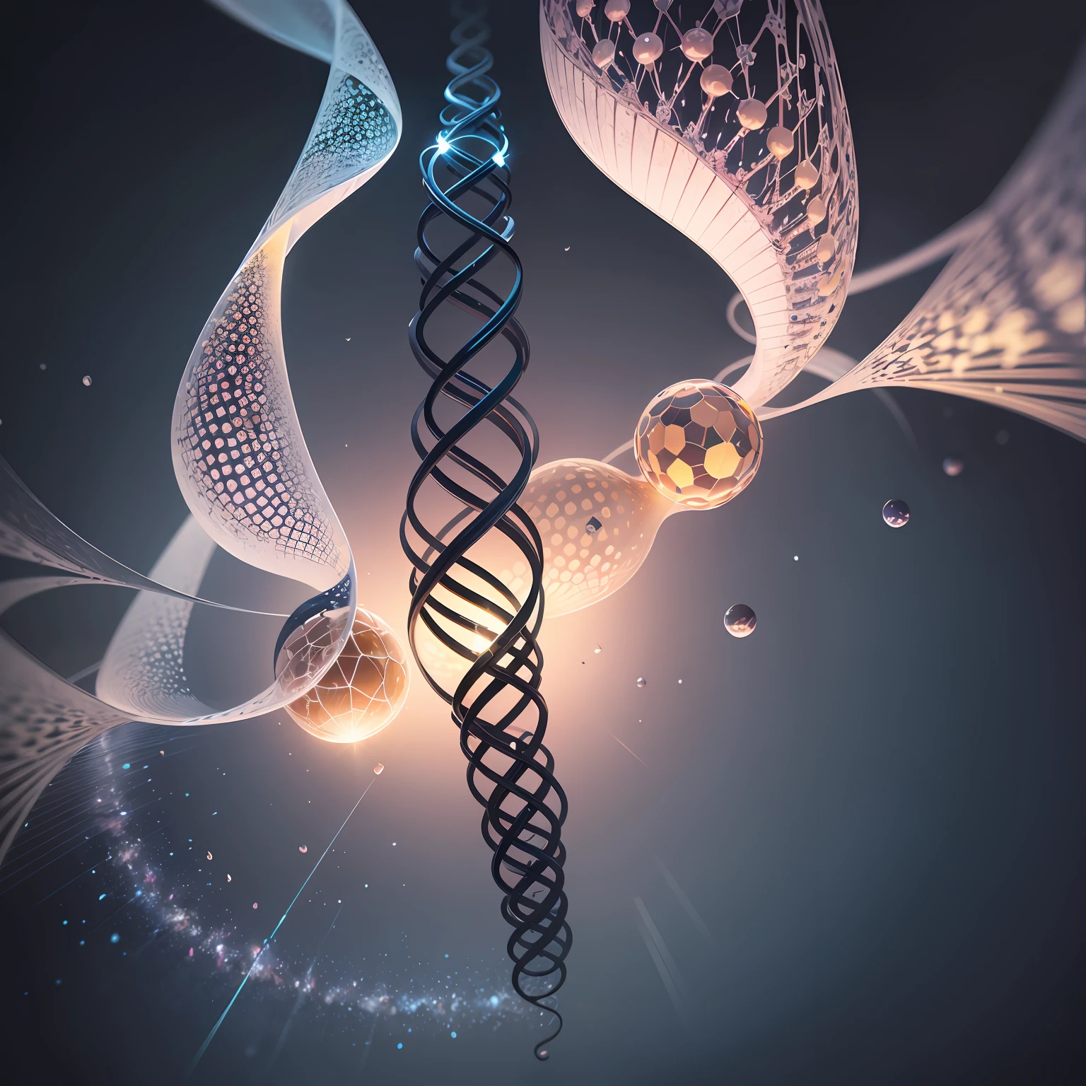 universes、DNA double helix、Molecular structure、Seen from Earth、ren、Dynamic --auto