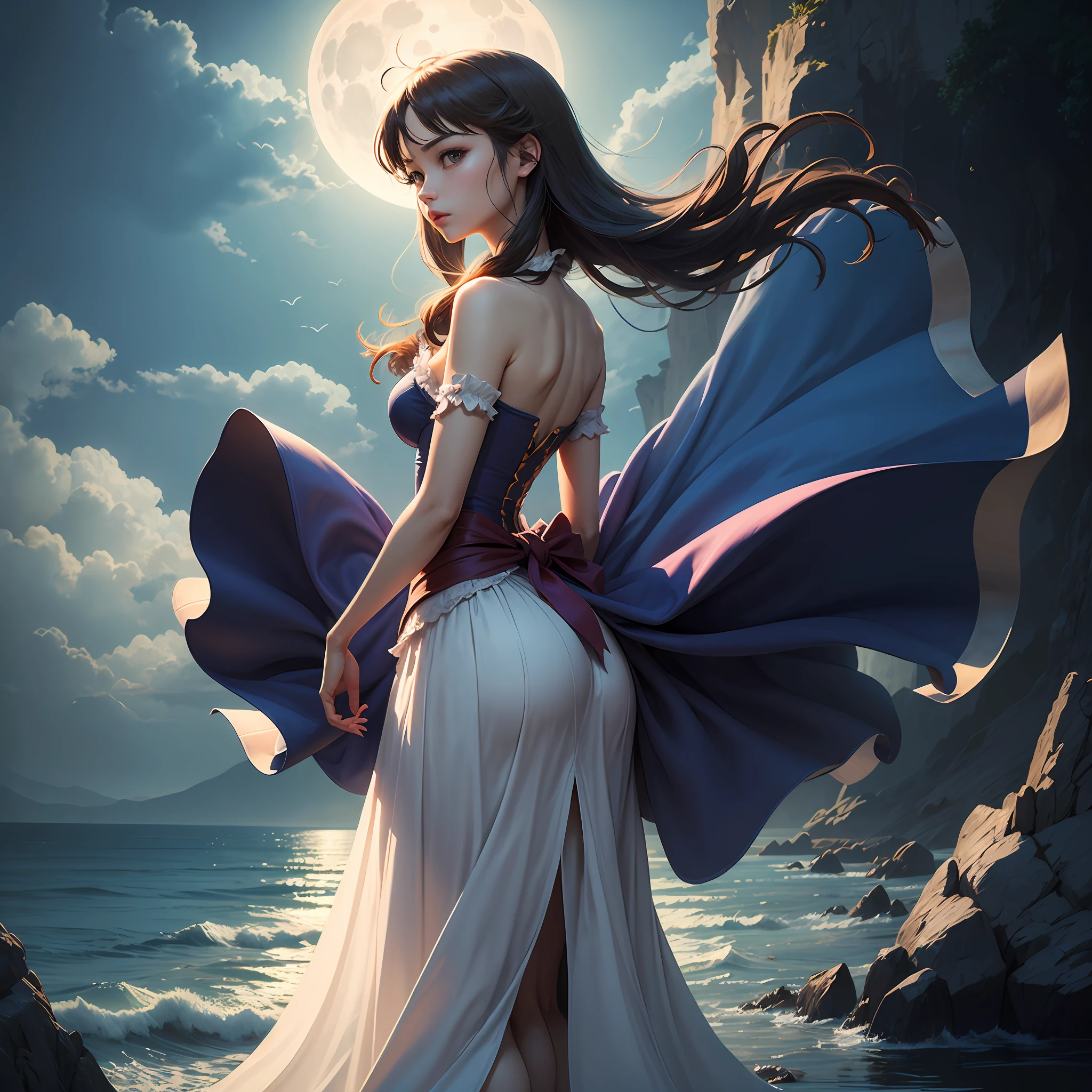 Moonlight is really beautiful animation heroine --auto