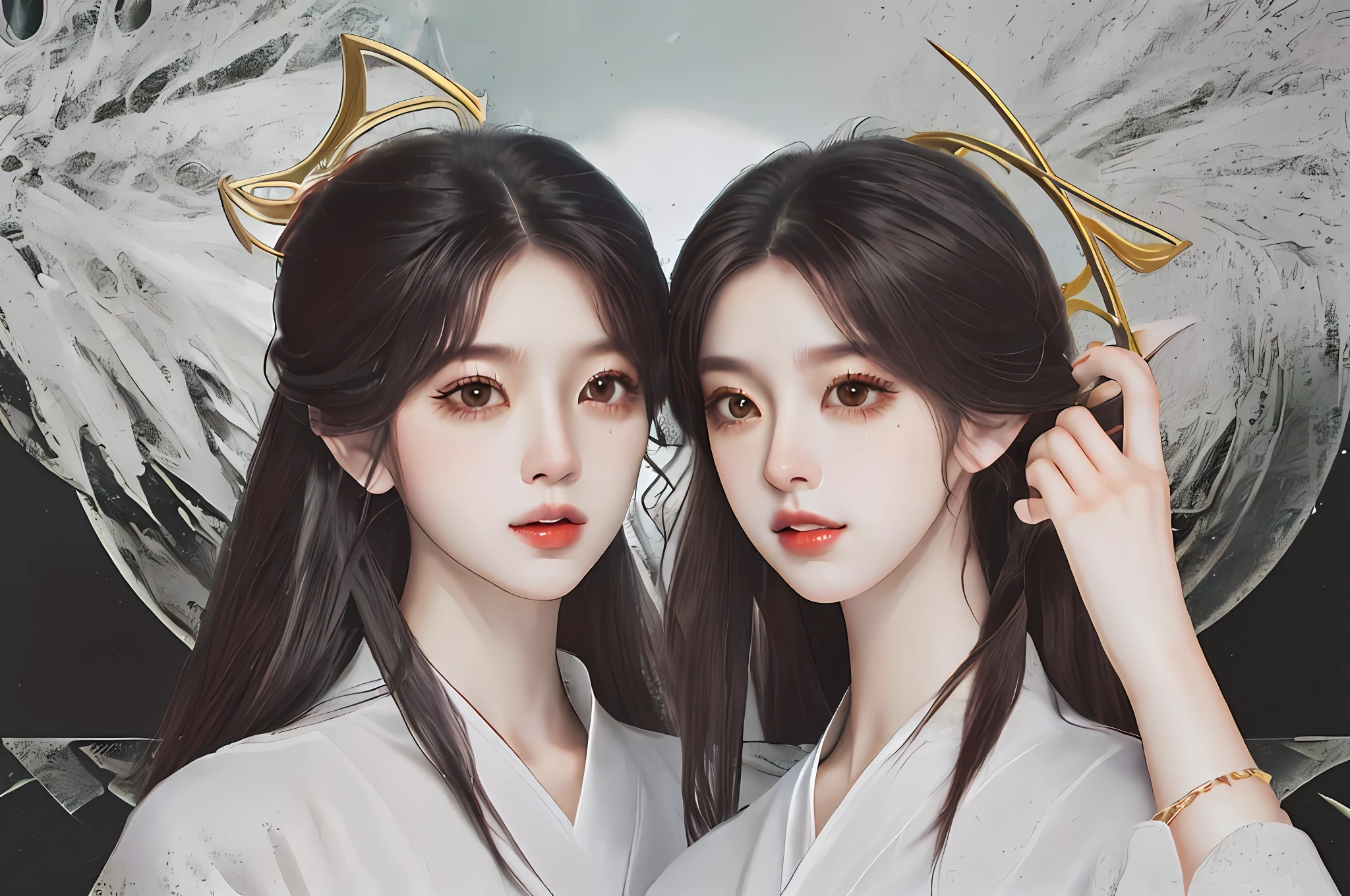 (Fine picture quality,Exceptional)Two-dimensional girl,Lori,twintals,Girls love to pose for photos,BEST lighting,Japanese manga style,dual horsetail,Full body photo