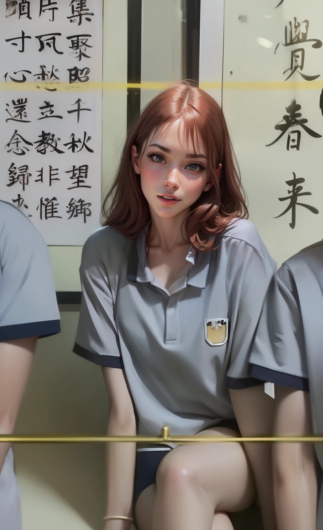 Female face seduction