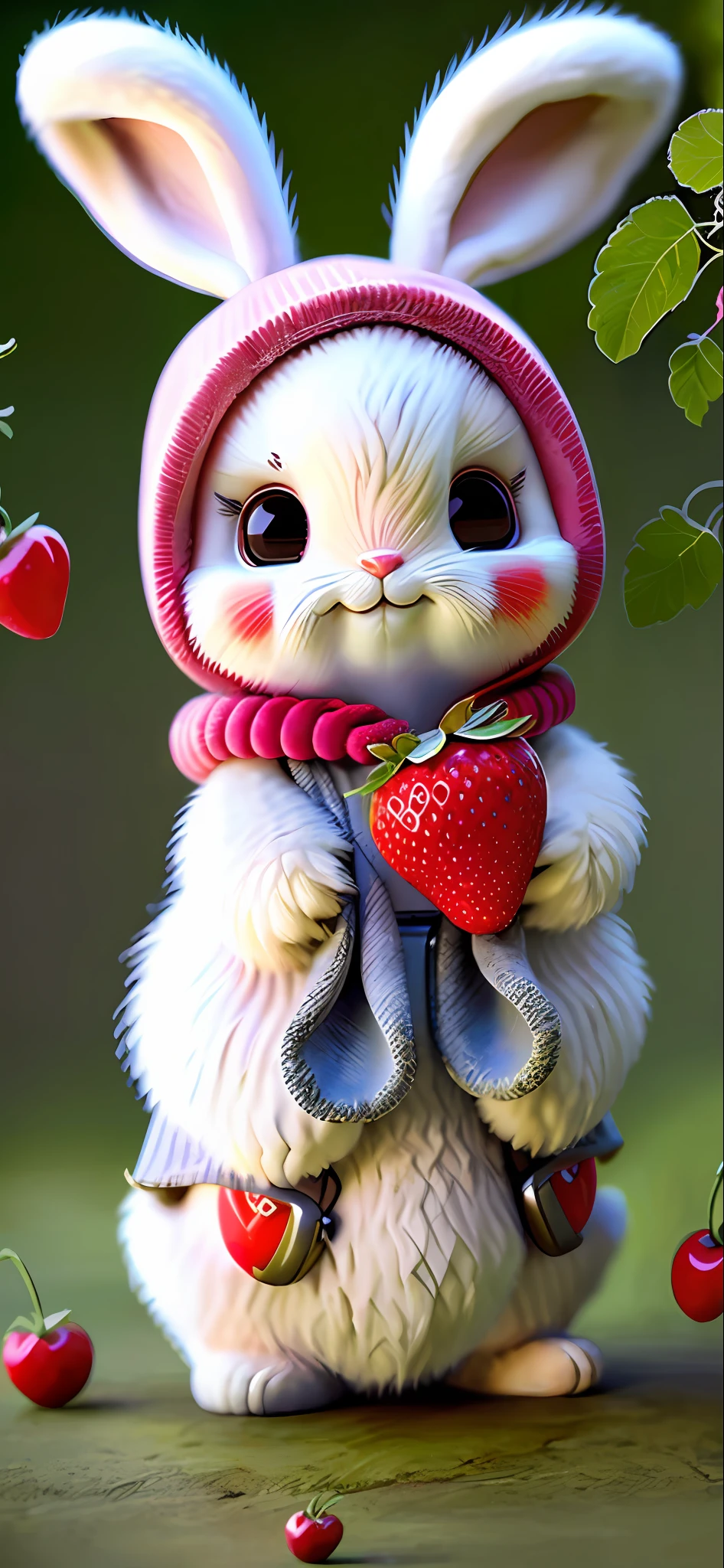 (Magical Photo:1.3) of (Realistic:1.3),(Energetic:1.3) product photography of a strawberries falling into a glass of milk, splash, intricate, epic,(by Artist RHADS:1.3),Highly Detailed,(Provia:1.3)