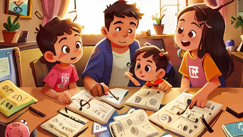 The Silva Family makes a list of all the monthly expenses of the house, From basic bills to extra expenses.