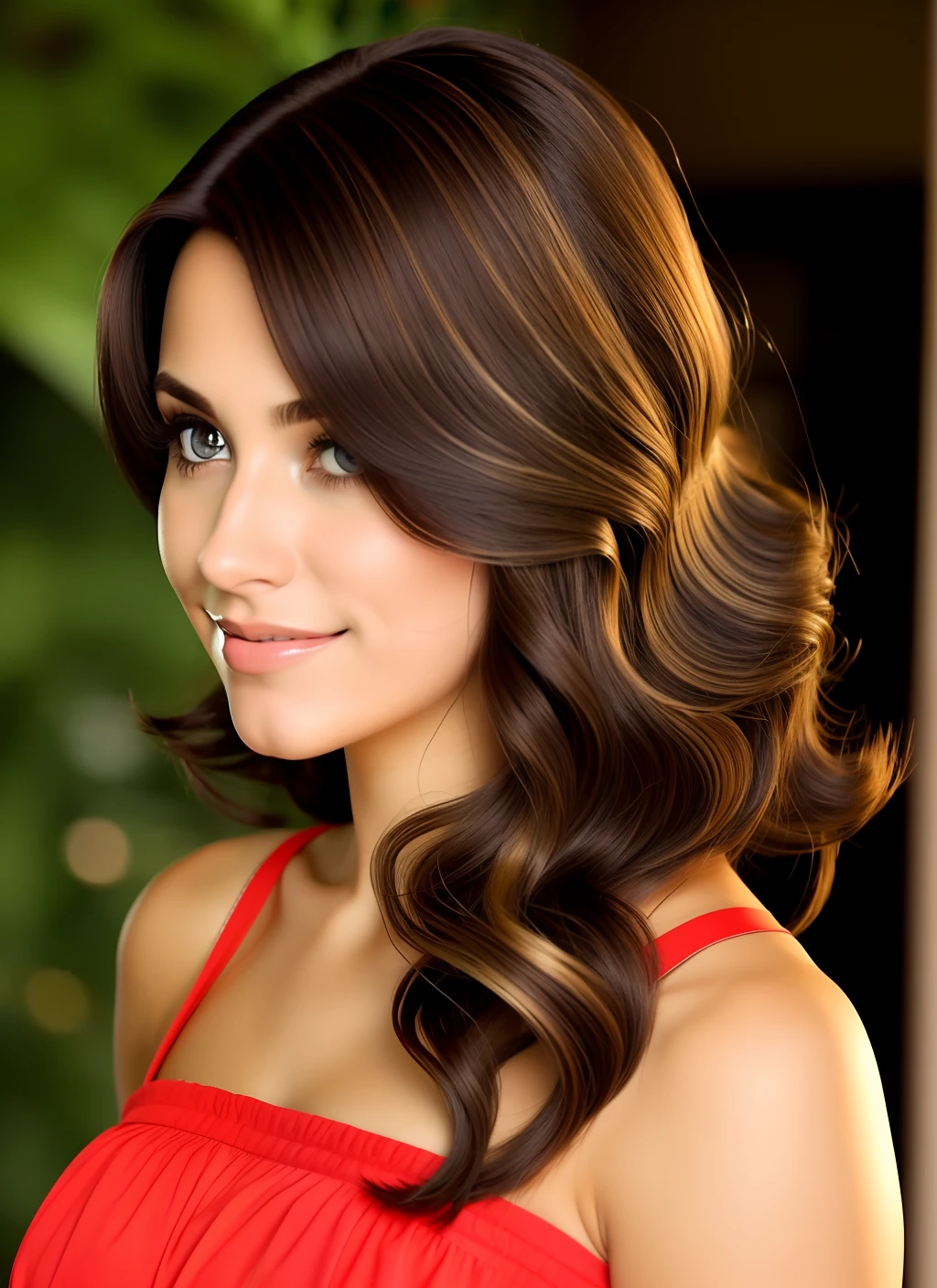 whaite hair,de pele branca,animesque,Upper body body