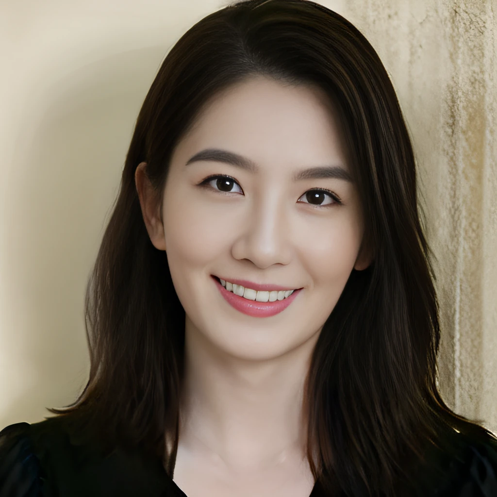 Face front、long hair、beautiful mature women、Female in her 40s、A dark-haired、Light brown eyes、1girll、Innocence、(Hphotorealistic)、(intricate detailes:1.2)、(masterpiece、:1.3)、(beste-Qualit:1.4)、(超高分辨率:1.2)、超高分辨率、(Detailed eye)、(detailed facial features)、mgs、8K分辨率、(lensflare:0.7)