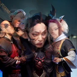 Dao weird immortal Taoist three-headed weird