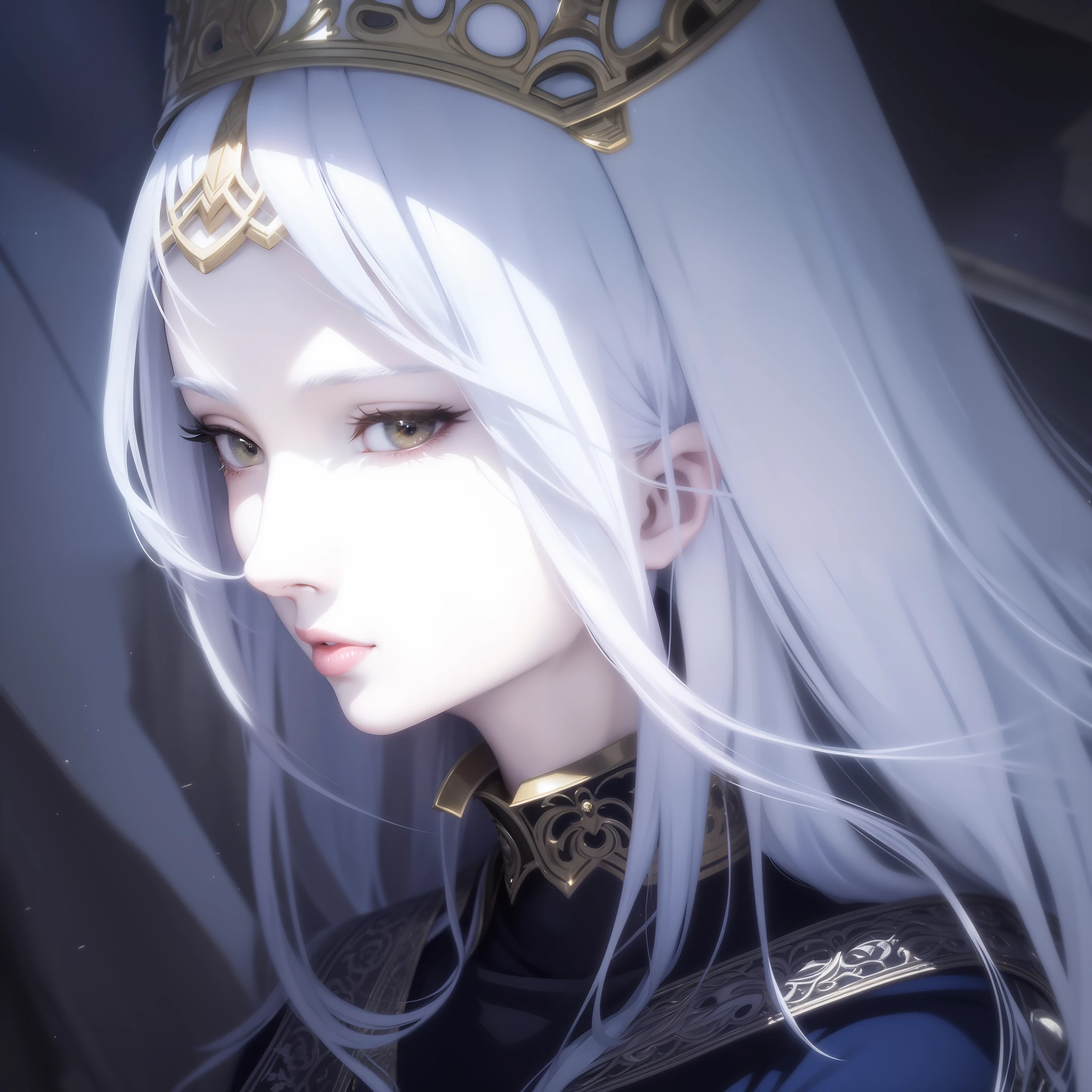 white-haired god, white haired lady, Girl with white hair, with long white hair, Perfect white haired girl, white haired Cangcang, , beautiful anime woman, ray of light through white hair, a beautiful anime portrait, White-haired, ((a beautiful fantasy empress),ancient wind，Upper body body