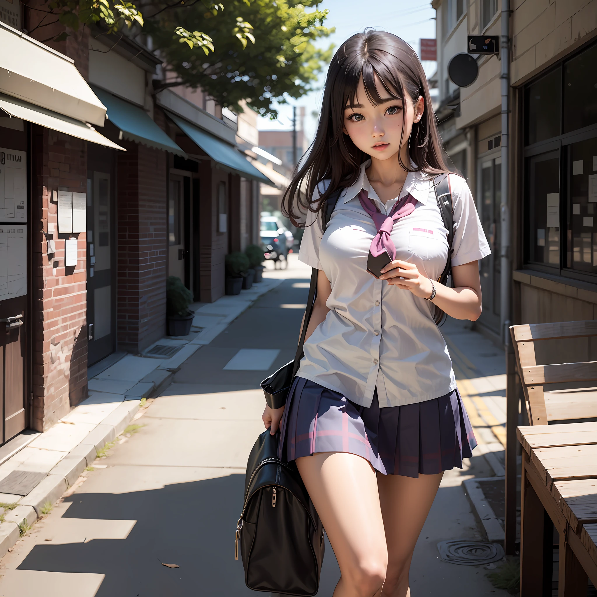 hi-school girl --auto