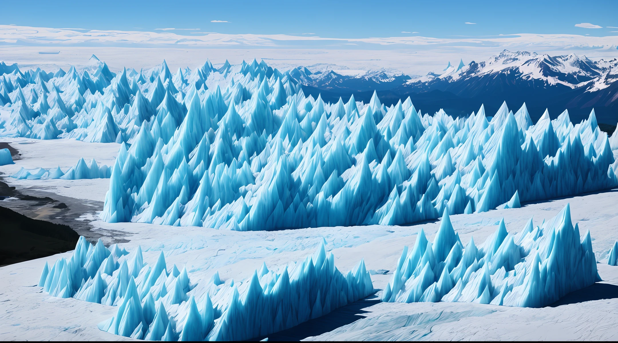Endless glaciers