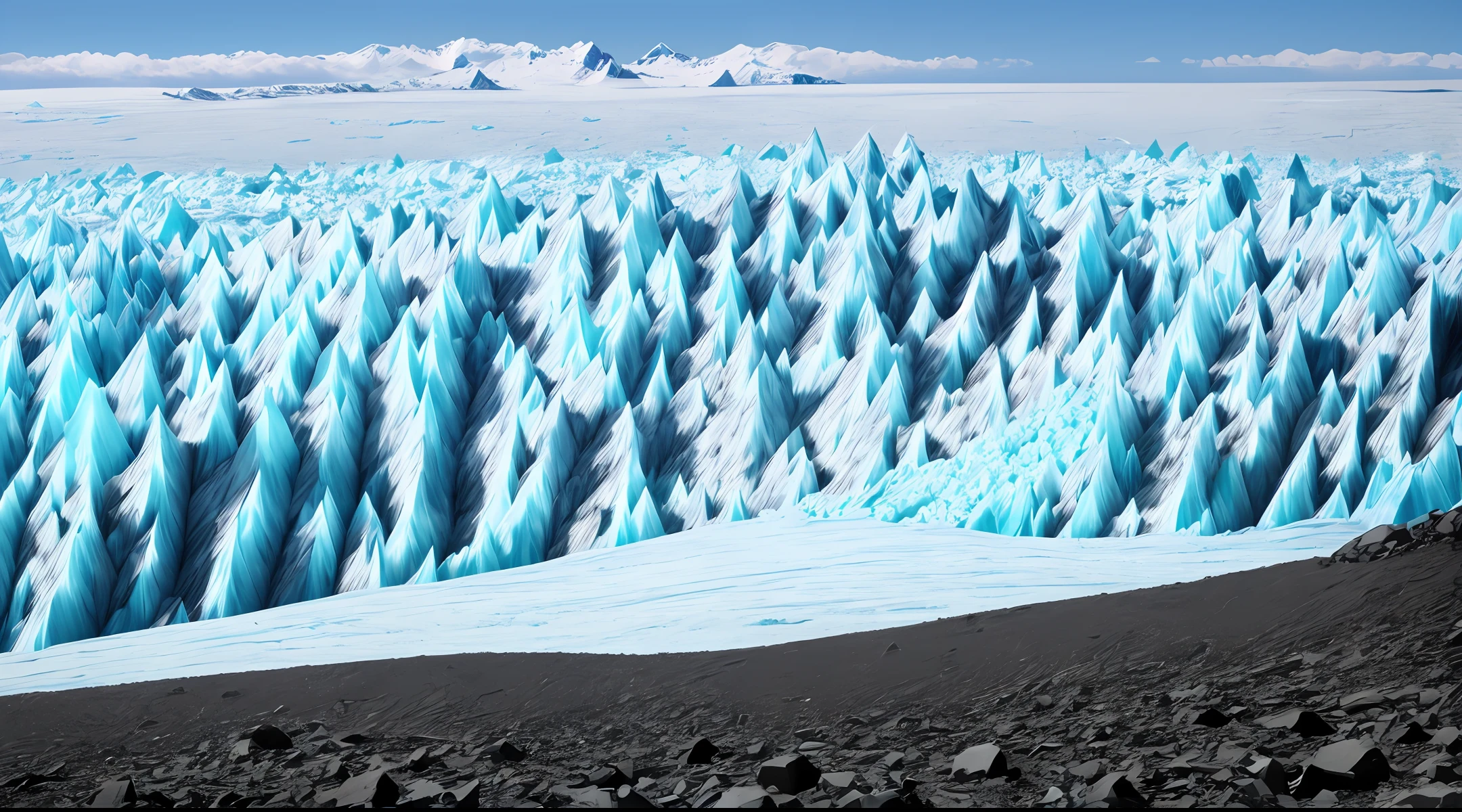 Endless glaciers