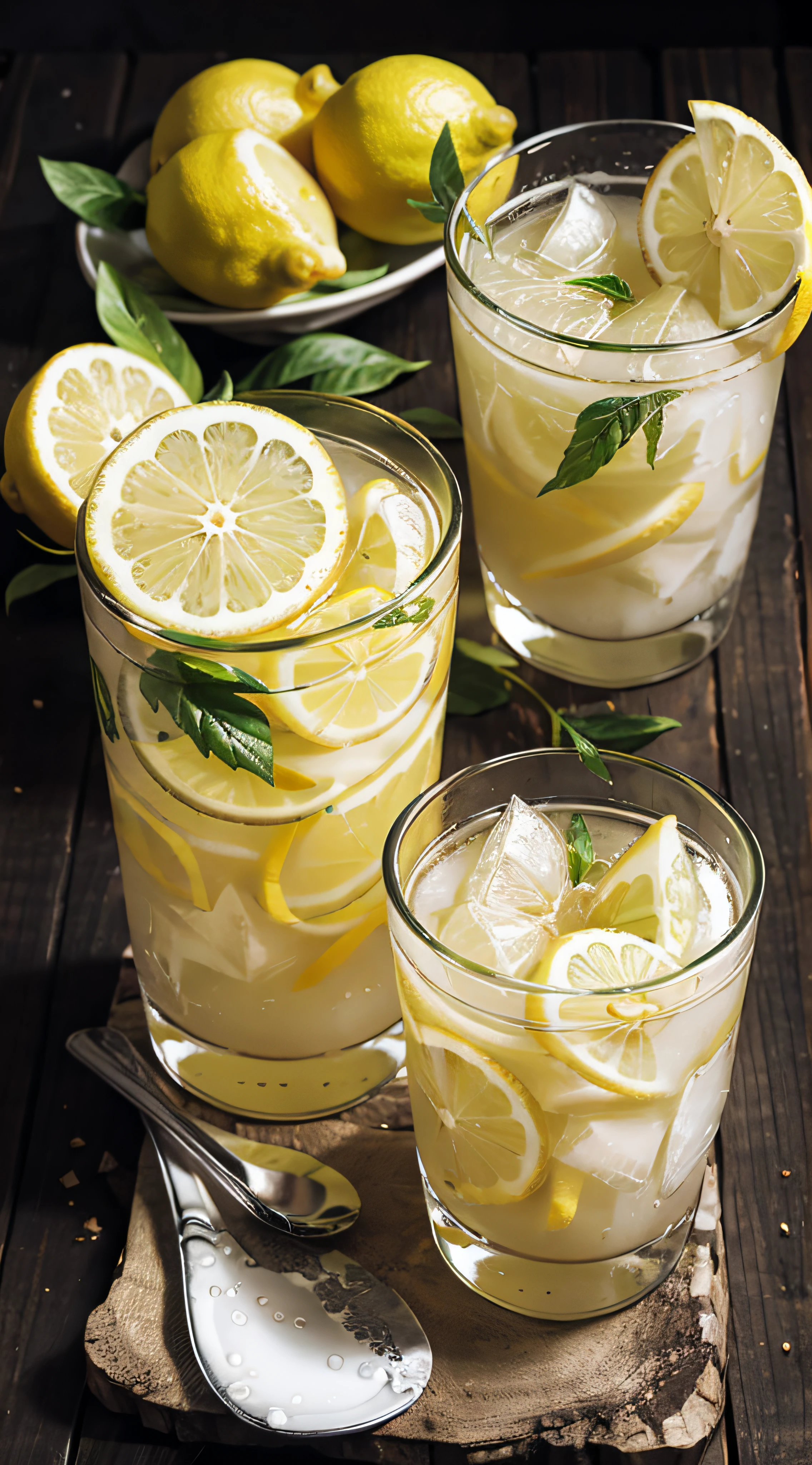 lemon juice，lemons