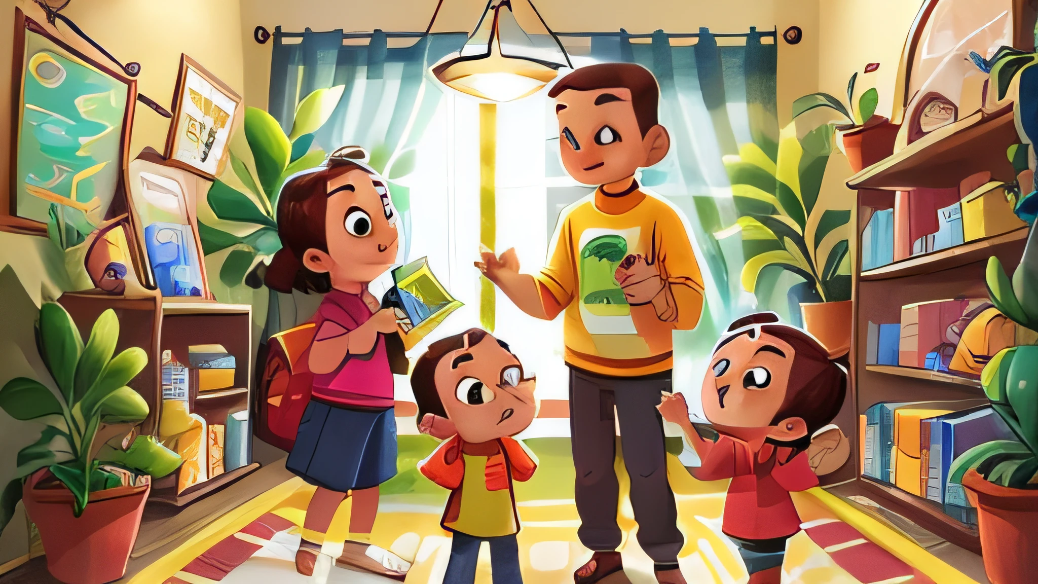 The Silva Family decides to reduce energy and water consumption, in addition to making conscious purchases.