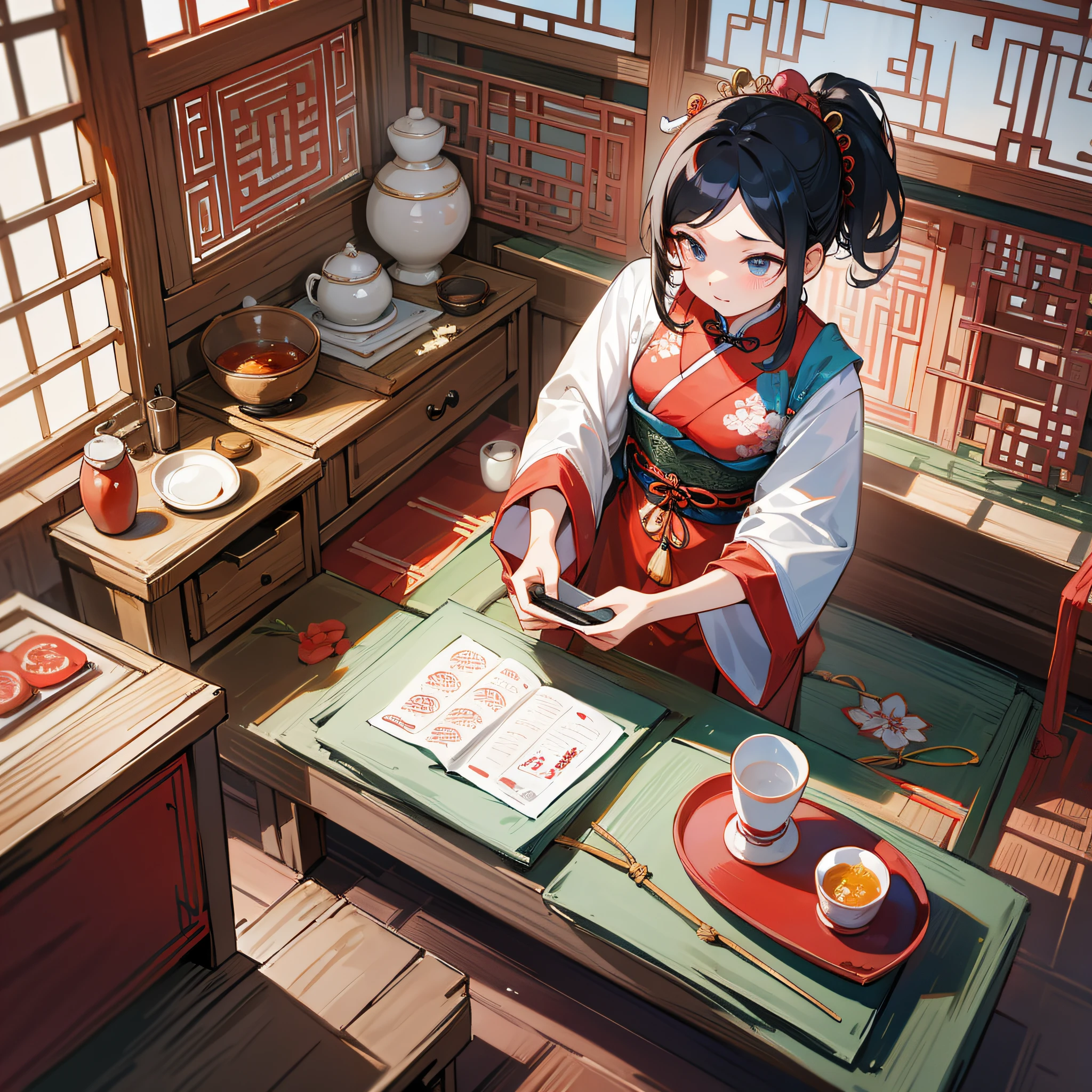 UHD, masterpiece, super detail, high details, high quality, best quality, highres, 4K, anime - style woman in red dress sitting on a bar with a glass of wine, realistic anime 3 d style, photorealistic anime girl render, seductive anime girl, beautiful alluring anime woman, 3 d anime realistic, trending on cgstation, detailed digital anime art, 2. 5 d cgi anime fantasy artwork, 8k high quality detailed art, hyper realistic anime --auto