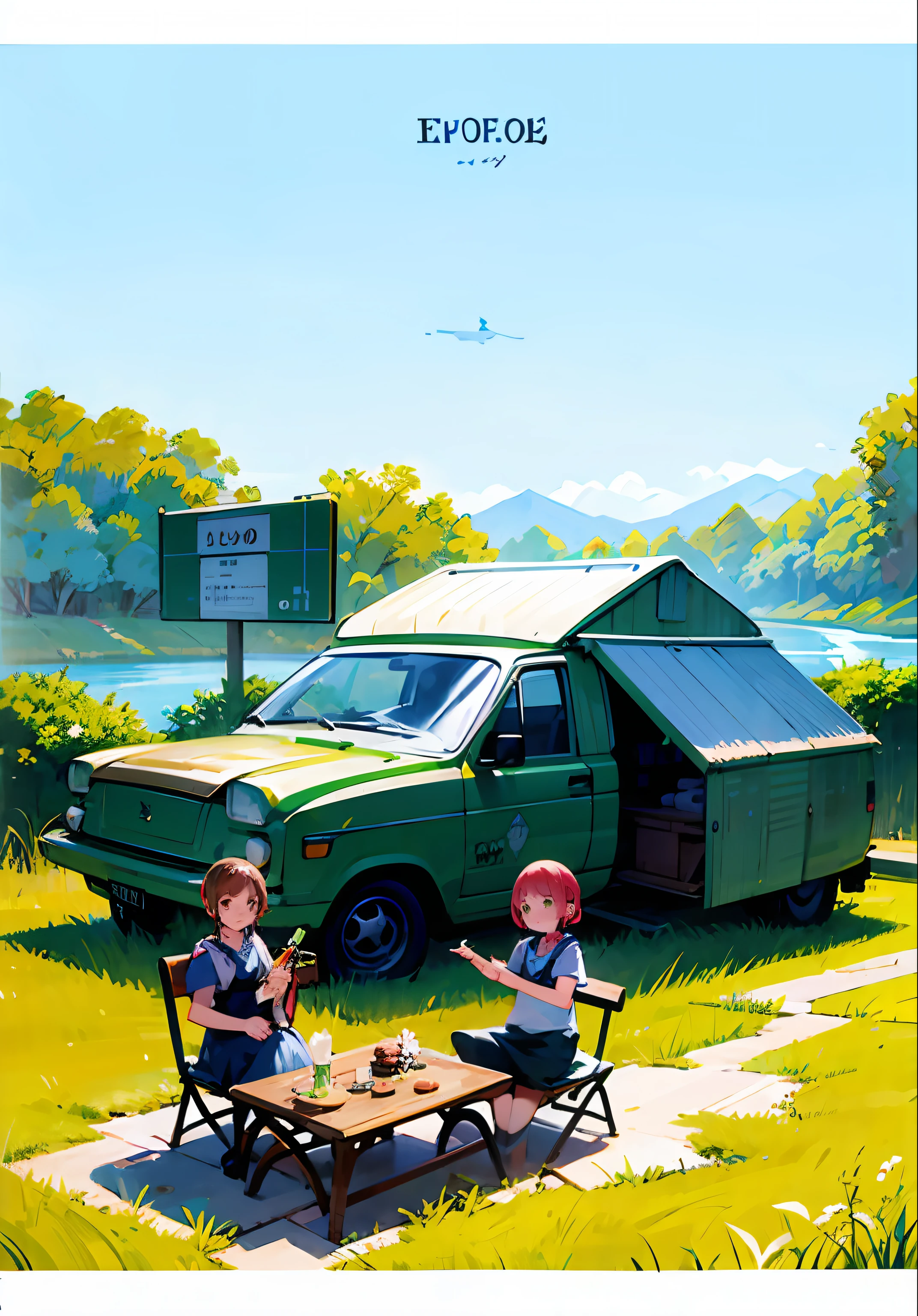 Please help me generate a realistic picture of the two-dimensional rural leisure life。