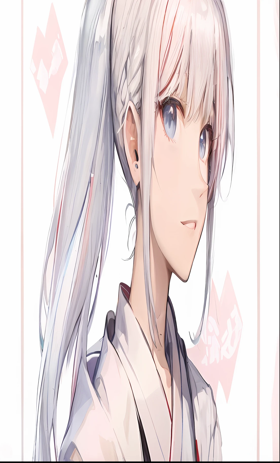 4k, realistic, carismatic, very detail, there is a girl on top city, wearing spiderman costum, she is a spiderman, white super hero theme, white long hair, 25 years old, full body