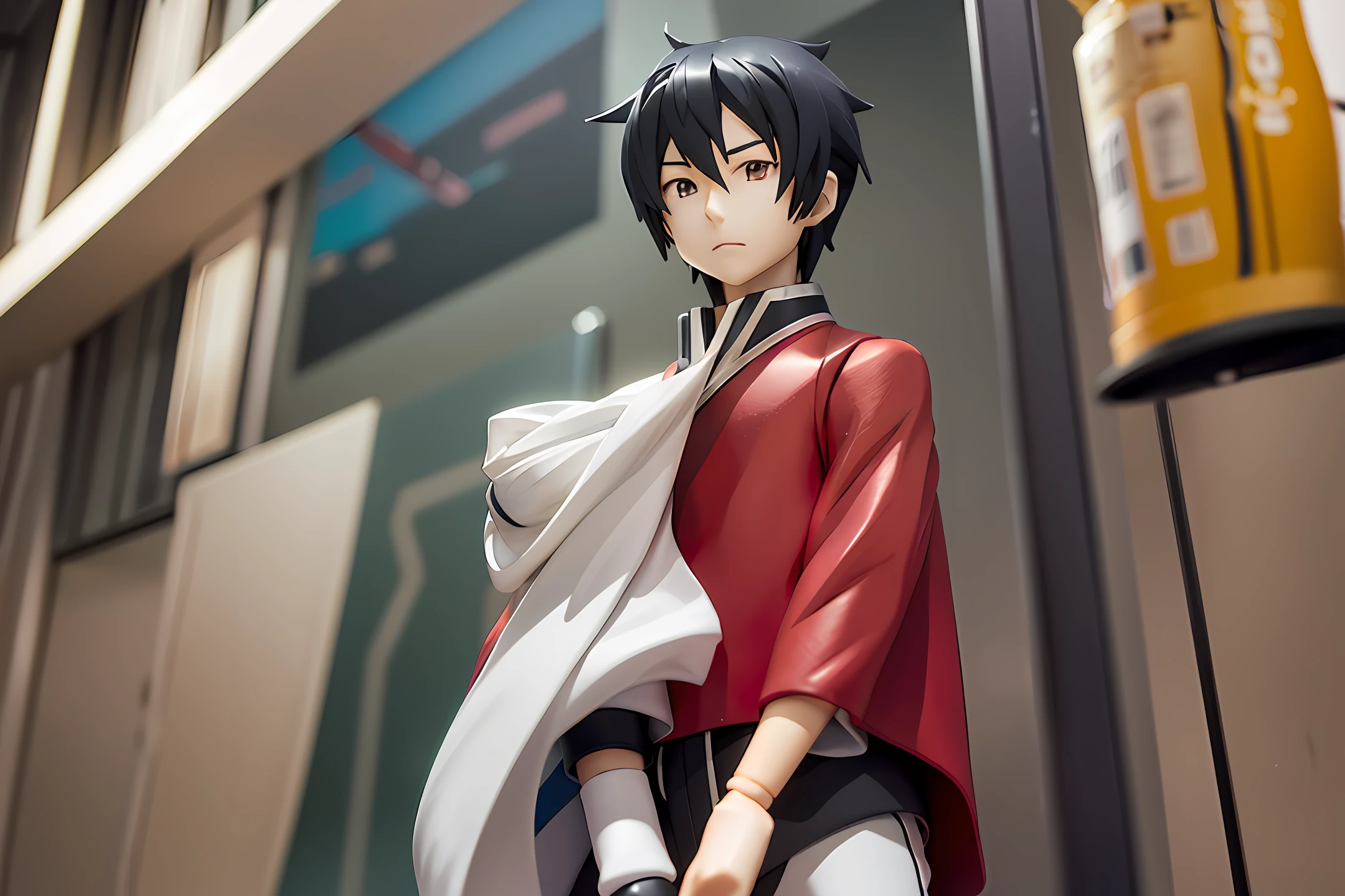anime figure,Quiba, the protagonist Manji,What it looks like when you grow up