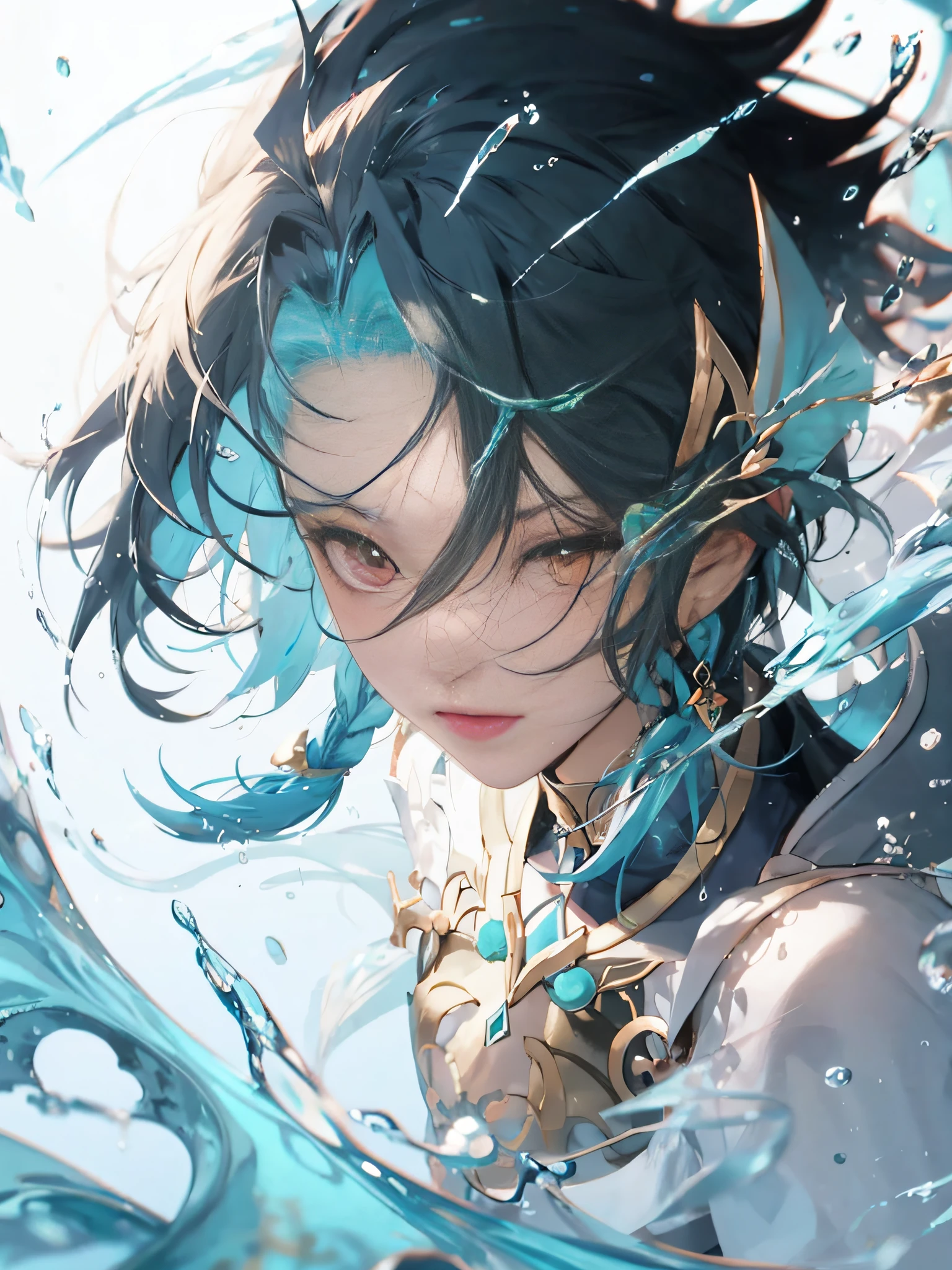 Genshin，Water magic，Ray，