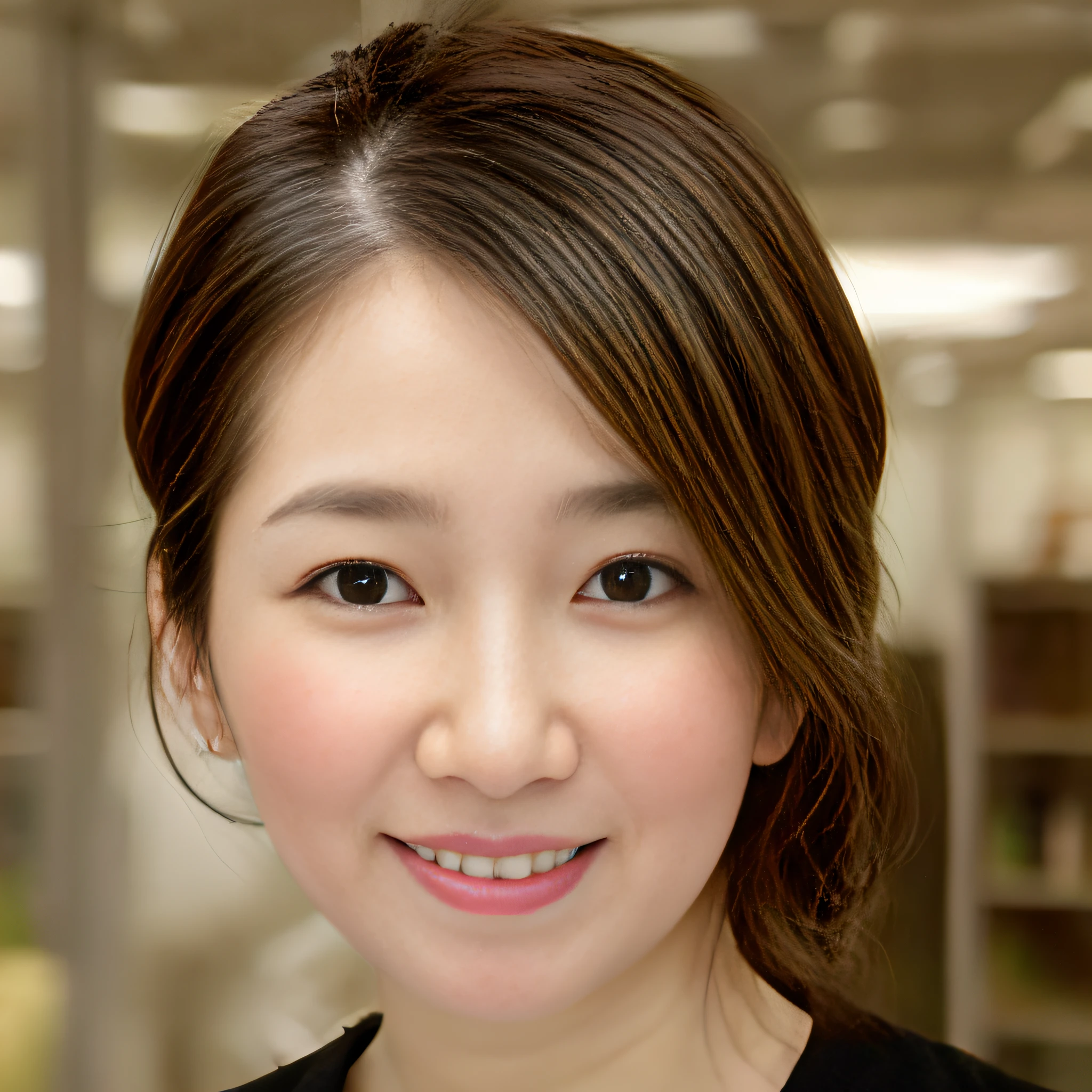 Face front、long hair、beautiful mature women、beautfull woman、40Female Generation、A dark-haired、Light brown eyes、1girll、Innocence、(Hphotorealistic)、(intricate detailes:1.2)、(masterpiece、:1.3)、(beste-Qualit:1.4)、(The ultra-Highres:1.2)、The ultra-Highres、(Detailed eye)、(detailed facial features)、mgs、8K分辨率、(lensflare:0.7)