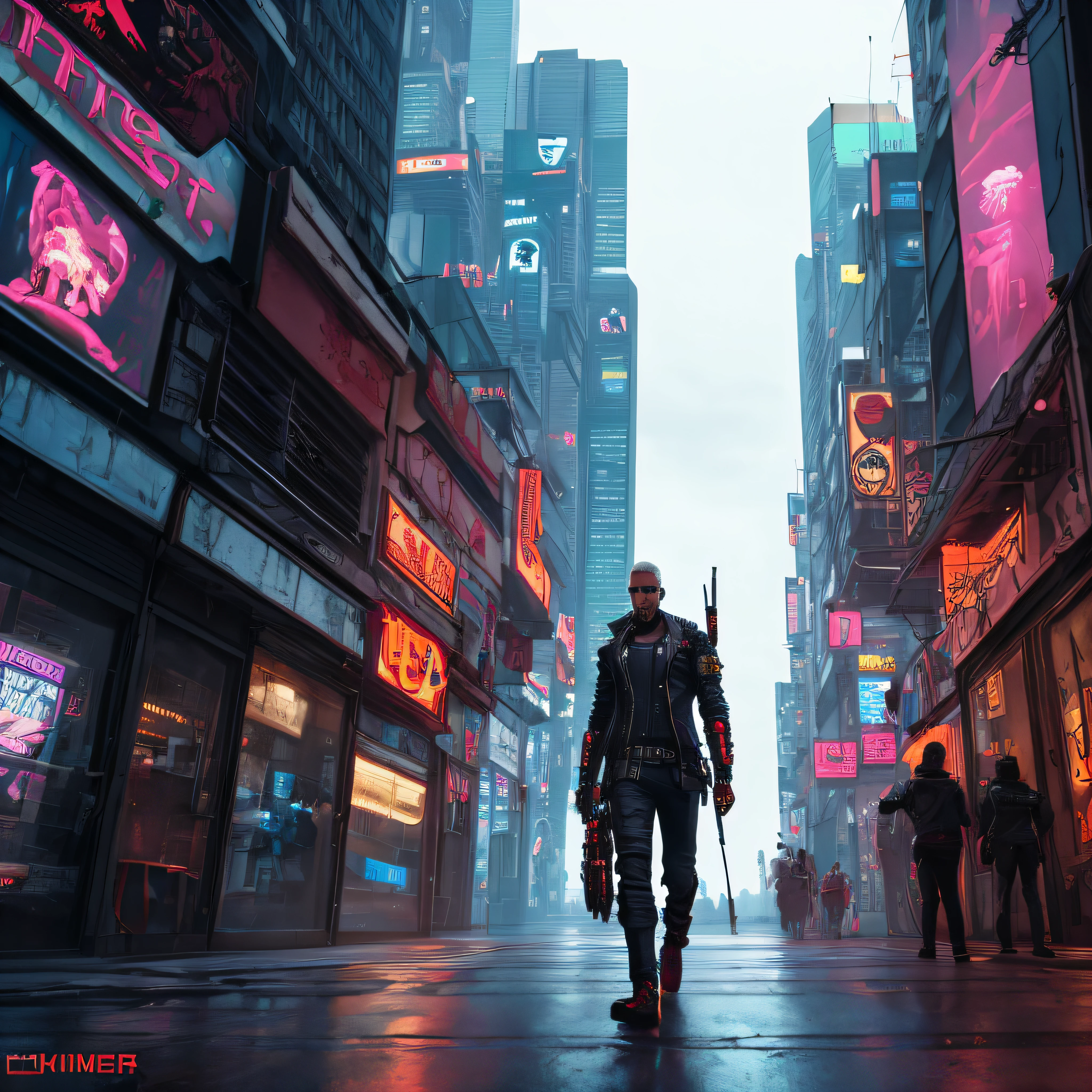 Cyberpunk Edge Walker David,Akimbo, --auto