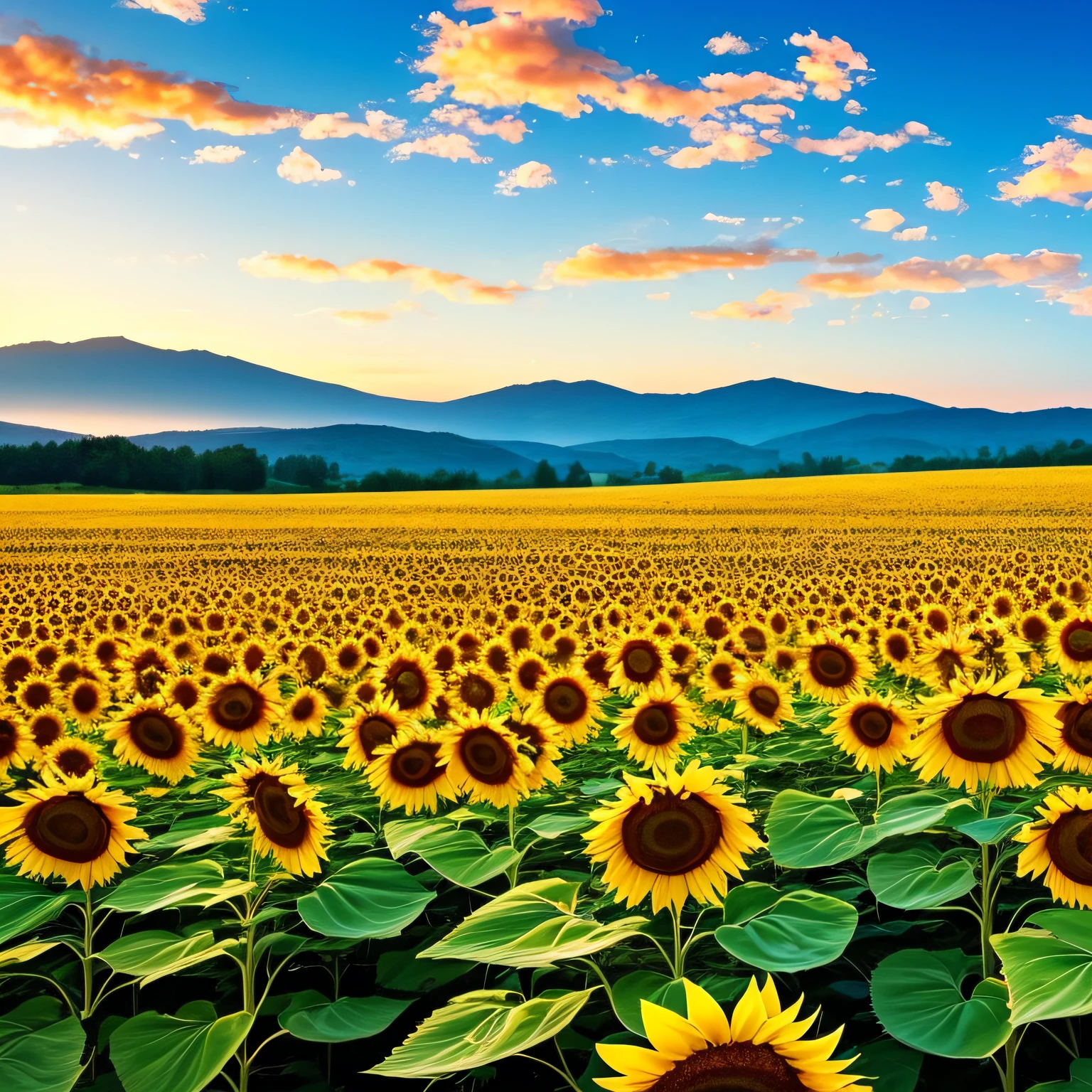 1920*1080,sunflower fields --auto