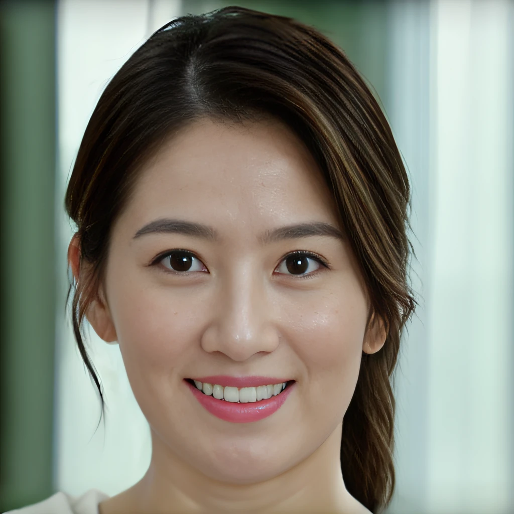 Face front、long hair、beautiful mature women、beautfull woman、40Female Generation、A dark-haired、Light brown eyes、1girll、Innocence、(Hphotorealistic)、(intricate detailes:1.2)、(masterpiece、:1.3)、(beste-Qualit:1.4)、(The ultra-Highres:1.2)、The ultra-Highres、(Detailed eye)、(detailed facial features)、mgs、8K分辨率、(lensflare:0.7)