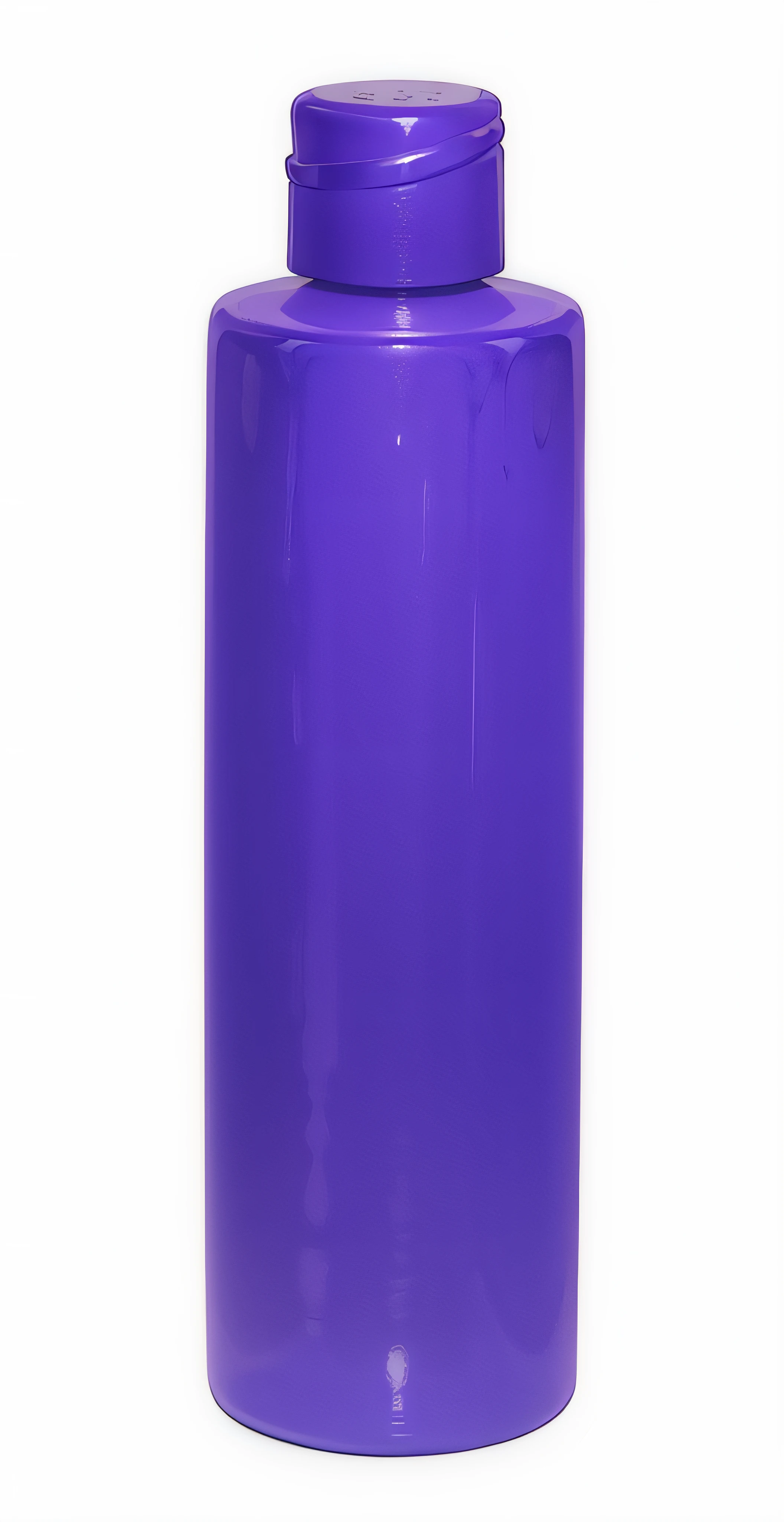 frasco de shampoo