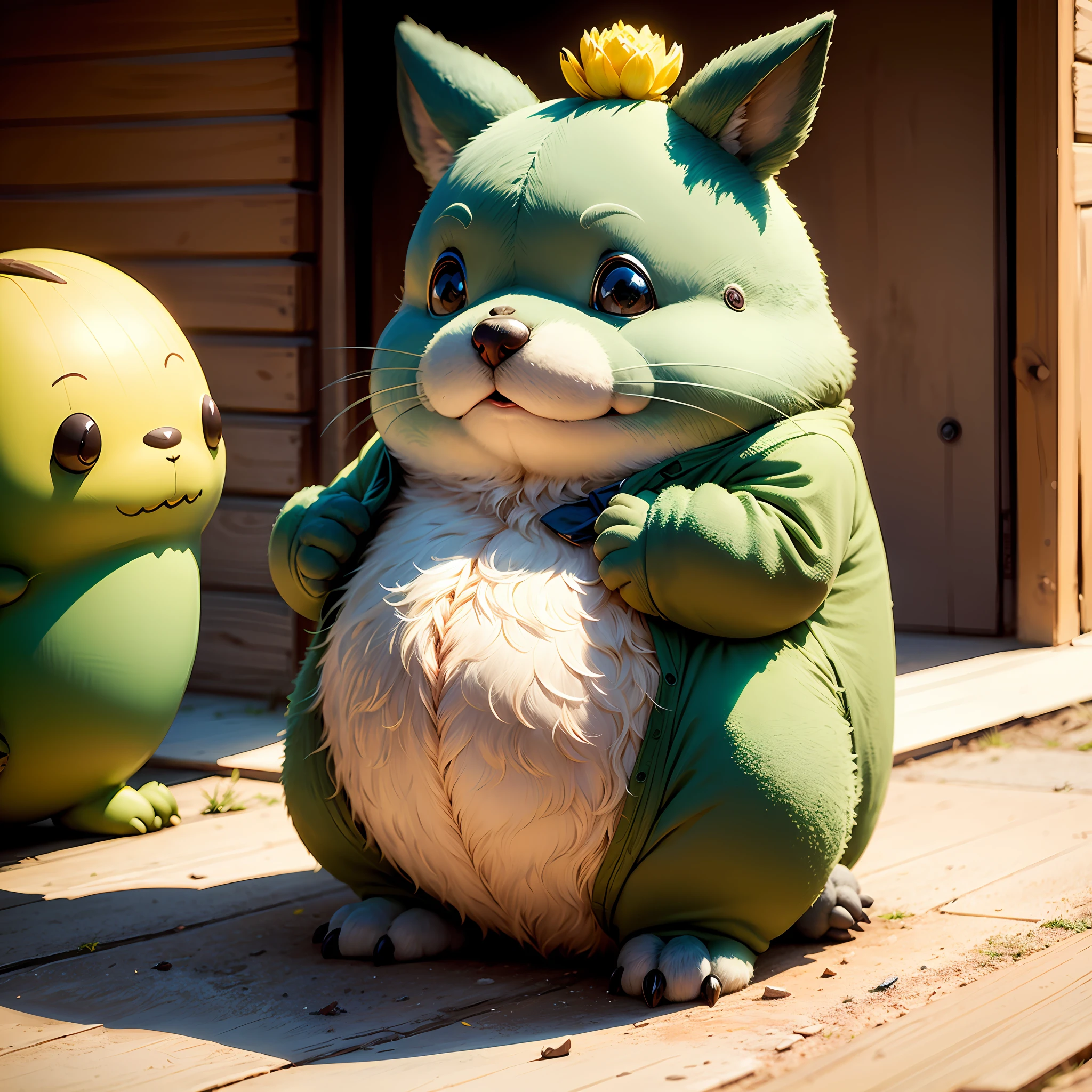 Seaside Totoro little cute --auto