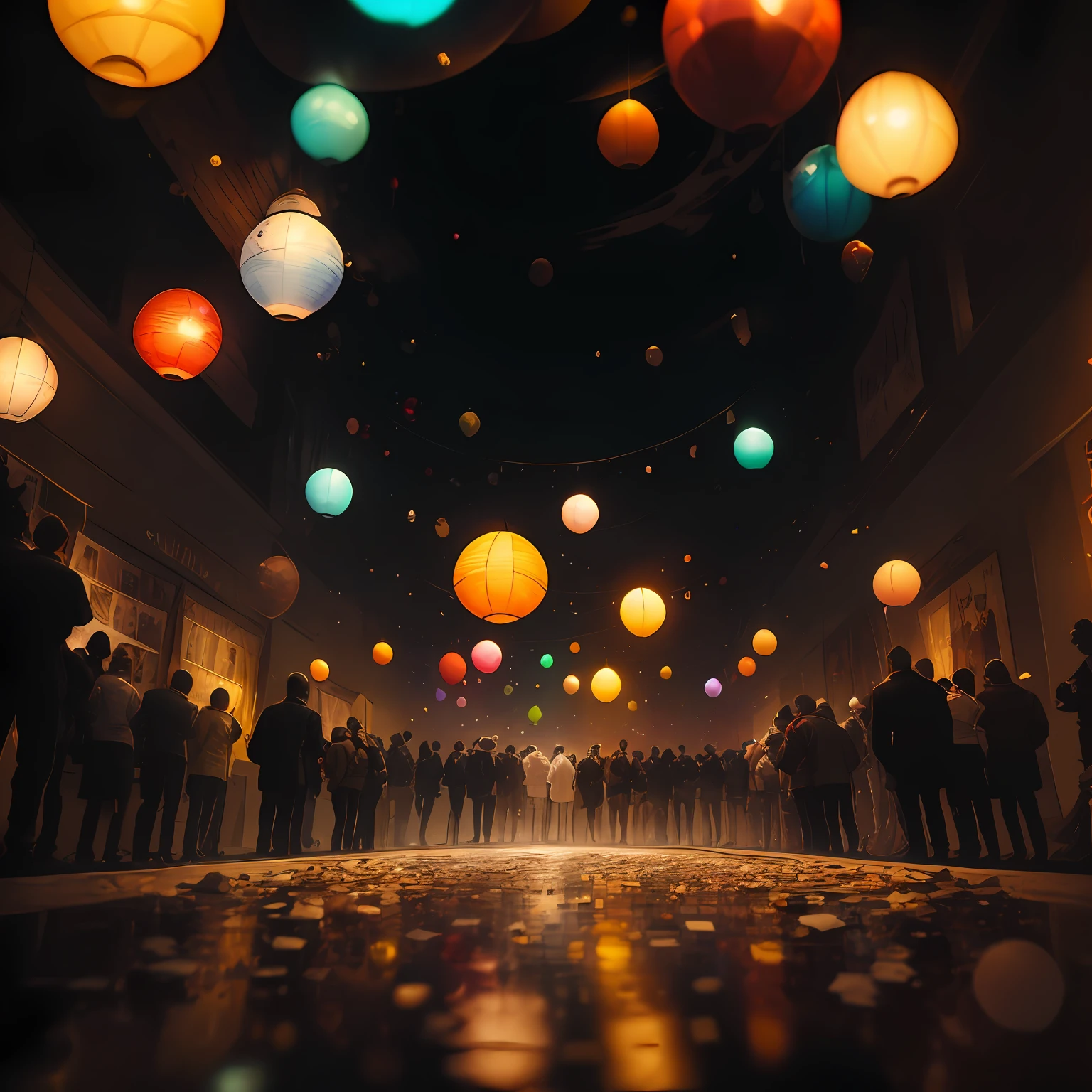 The image should showcase a diverse group of people interacting peacefully and respectfully.
The people in the image should be engaged in activities that encourage understanding, empathy, and personal growth, such as sharing ideas, collaborating, and learning from each other.
The background of the image should represent a harmonious environment, with vibrant colors and symbols that represent unity, compassion, and progress.
Include elements that symbolize the transformation from a negative culture of attacking and criticizing to a positive culture of understanding and support.
The image should evoke a sense of hope, optimism, and the possibility of positive change in society. --auto