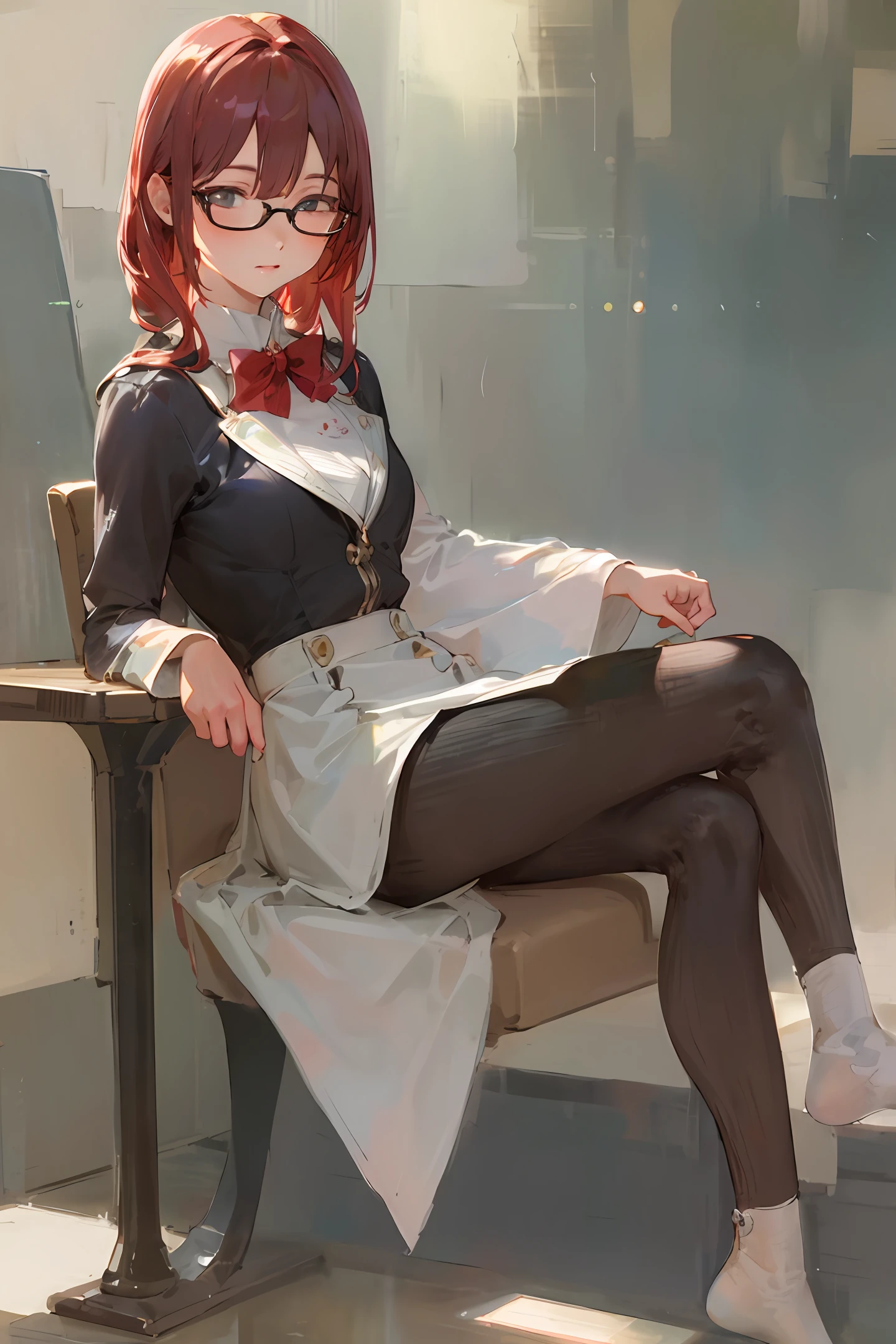 Genshin,Sweet rain,sailorsuit,the hands,the feet,Look,a skirt