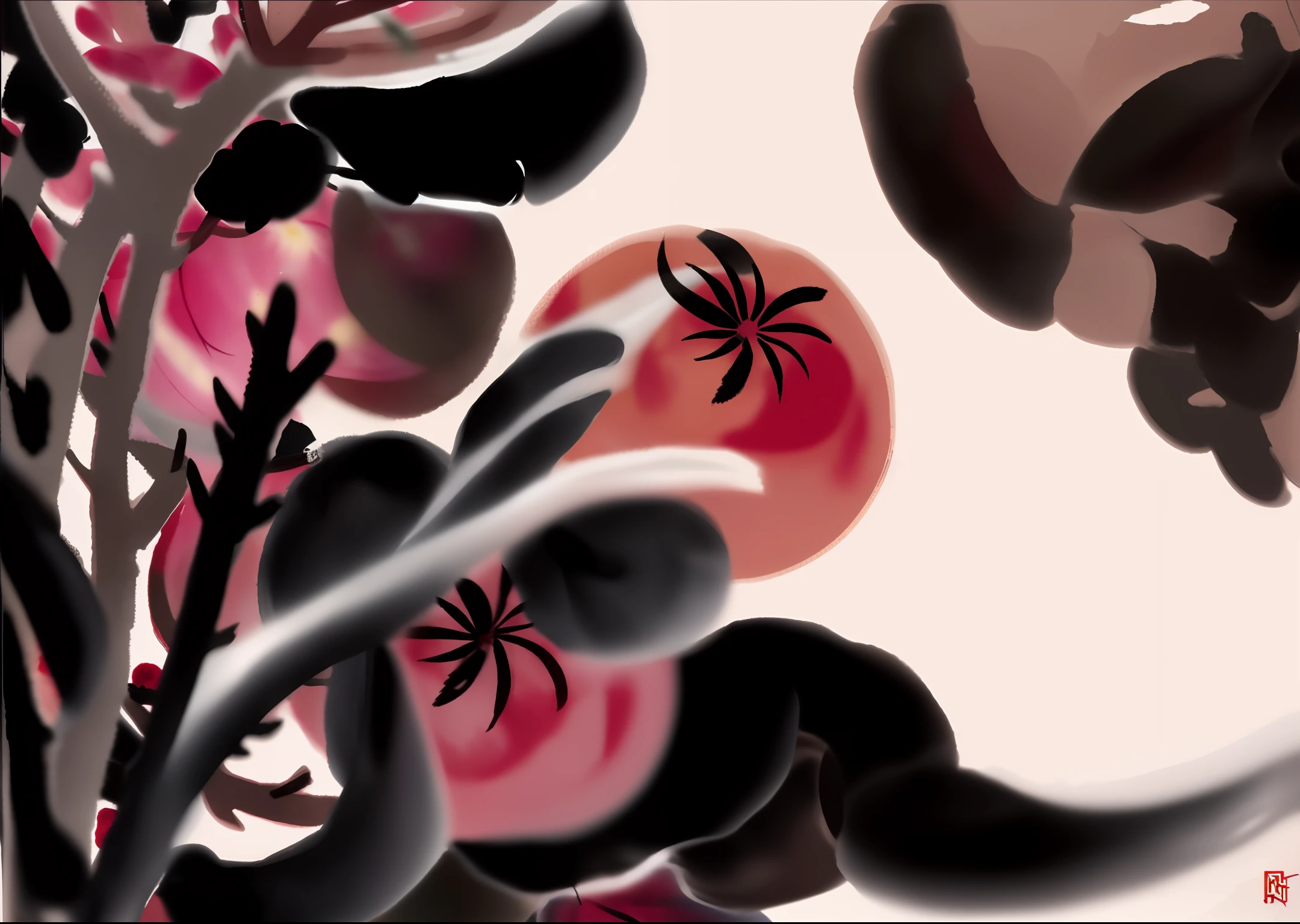 Wu Liuqi held Plum Blossom Thirteen,Cry