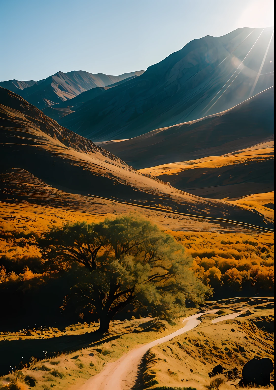(Landscape RAW photos, Digital SLR, 8k ultra high definition, Fujifilm XT3, realisticlying, Small details emphasized, softlighting, filmgrain, high high quality)(tmasterpiece)