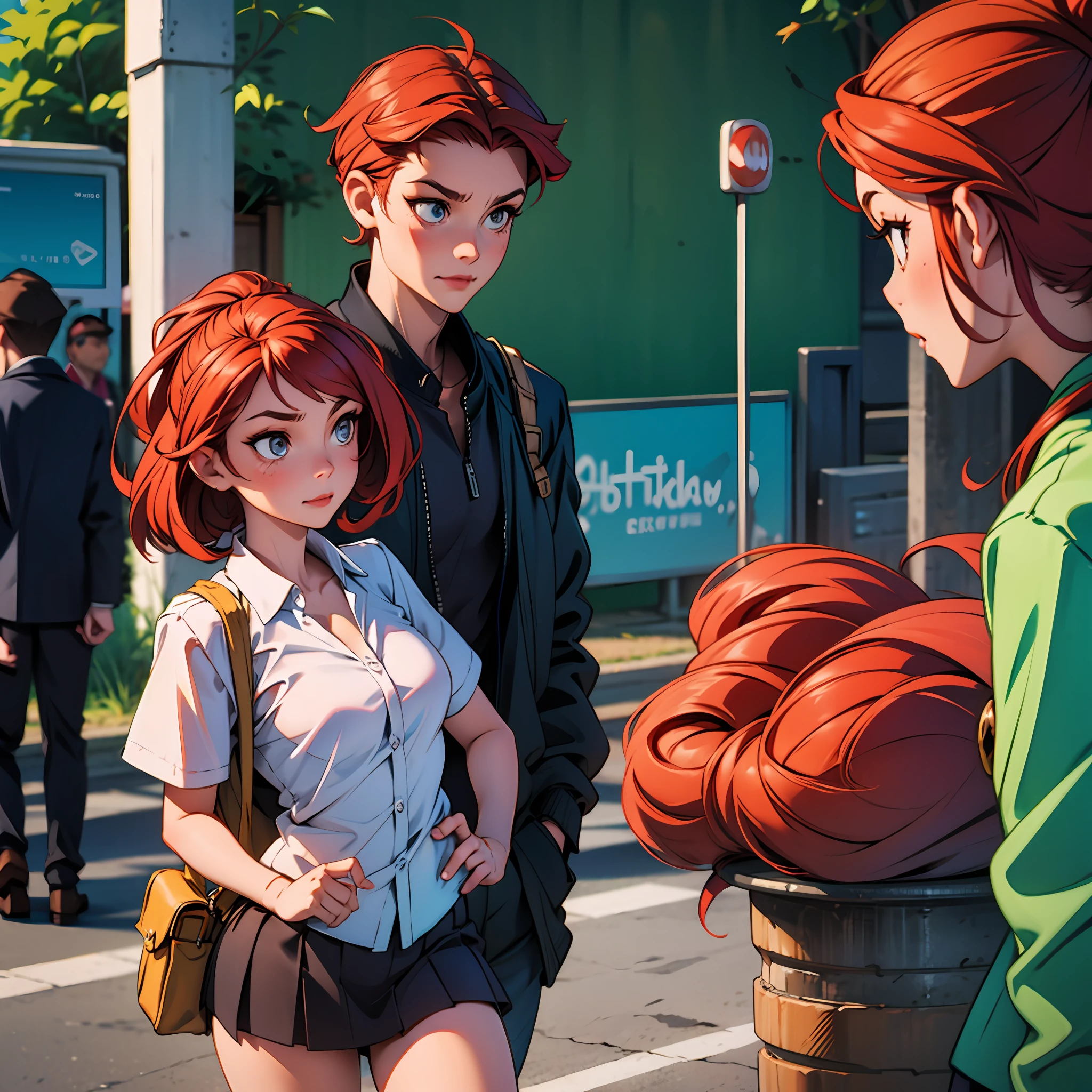 Redhead skirt --auto