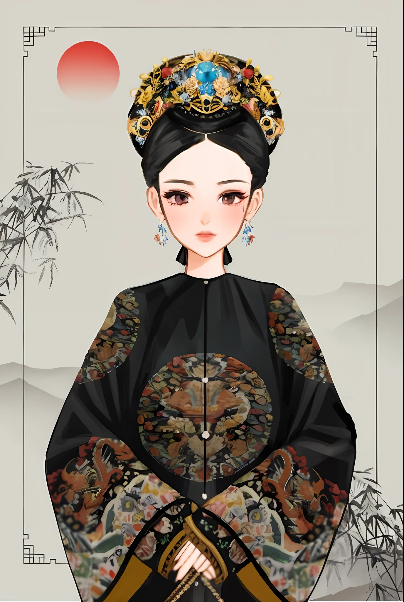 (extremely delicate and beautiful:1.2),1girl,fashi-girl, blurry, blurry background,