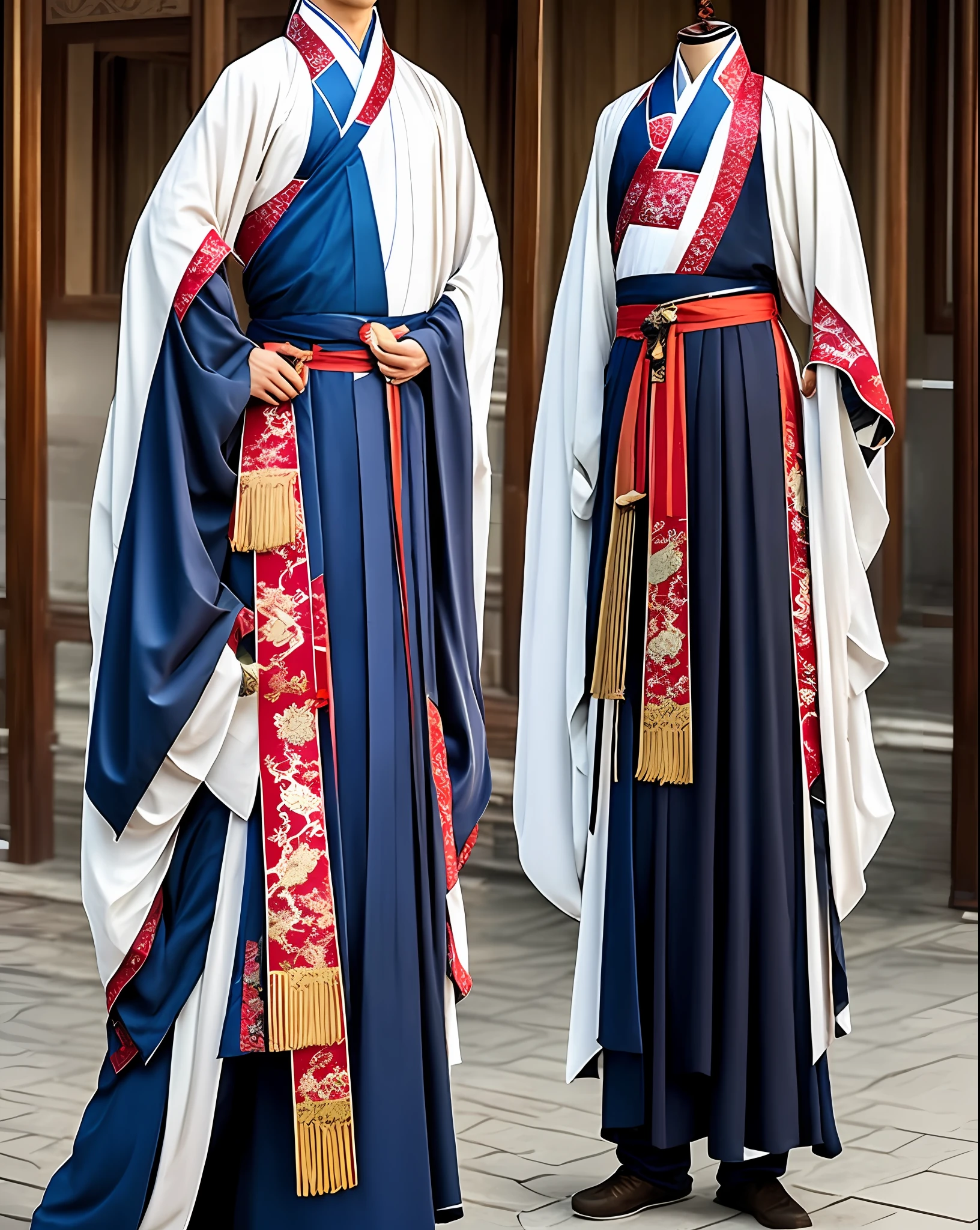 Male ancient style sword Hanfu