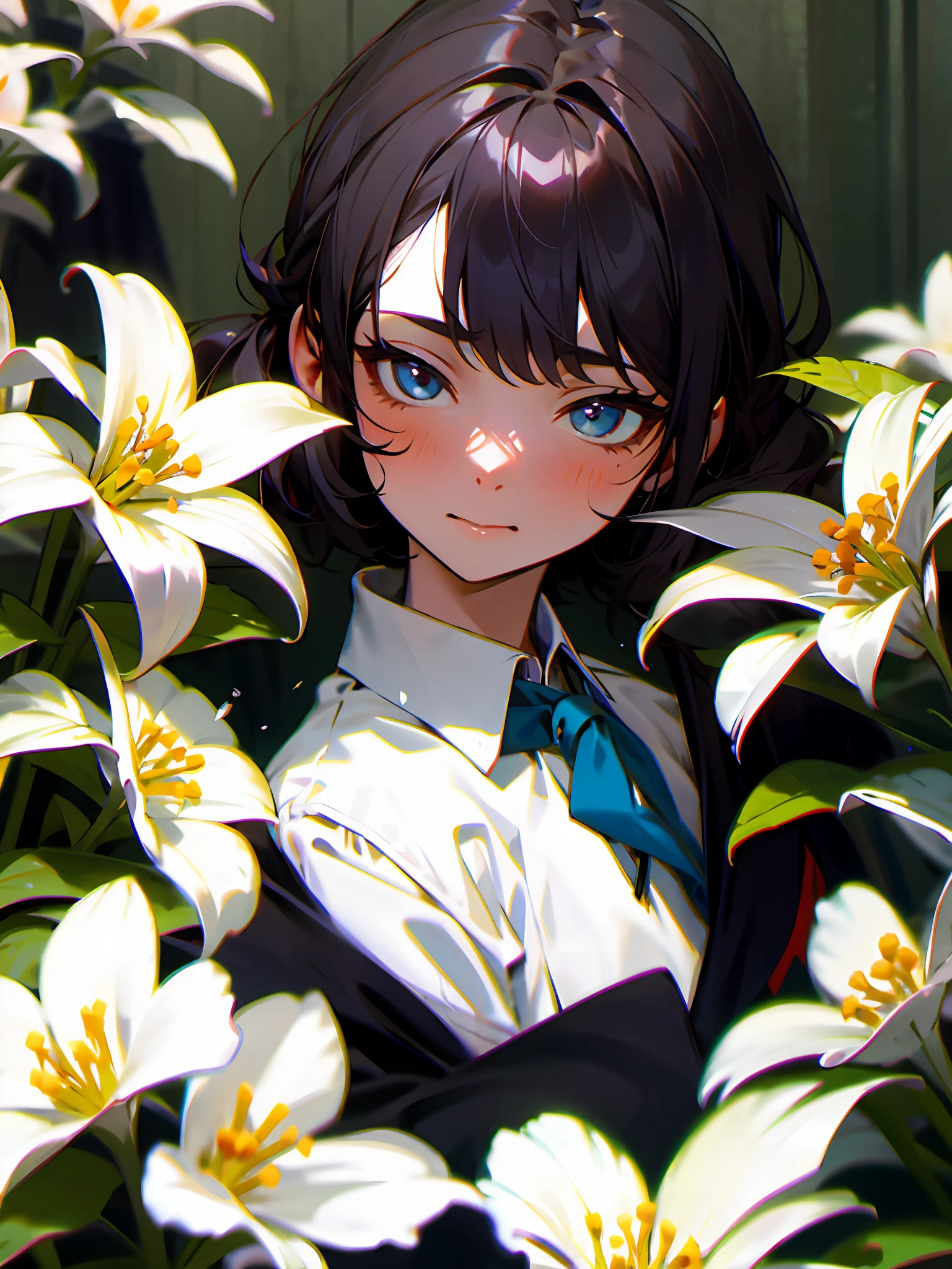 A school flower is forcibly kissed by her sister