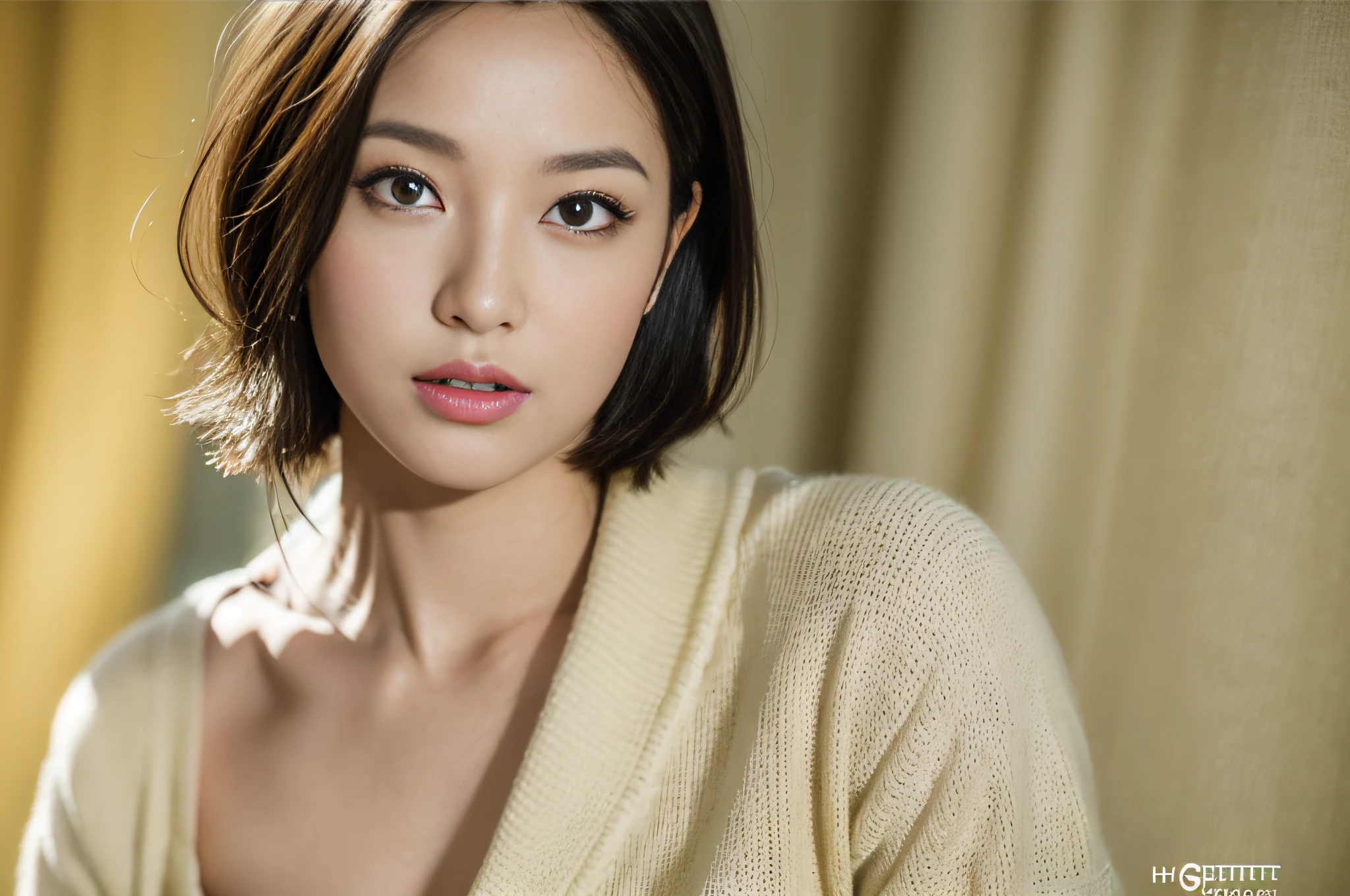 Random posture、mix4、1 persons、Larger space、Leaning to the right、(8K、Raw photography、beste-Qualit、​masterpiece:1.2)、(realisitic、Hphotorealistic:1.37)、1 Lady、ren、Beautie、A MILF、Cityscape、Daytime、Professional lighting、Photon mapping、Radio City、Physically Based Rendering、、Gradient black hair、Random hair、Kizi、Top Quality Images、hight resolution、1080p、(Crisp face)、(Detailed face description)、(Detailed hand description)、(​masterpiece）、（Exquisite CG）、extreme light and shadows、Works of masters、abundant detail、（Fine facial features）、（Top Quality Images）、（​masterpiece）、（Detailed eye）、Look ahead with your eyes、Fine clavicle、Light yellow lingerie、hugetits、Big breasts、fullllbody、Plump、