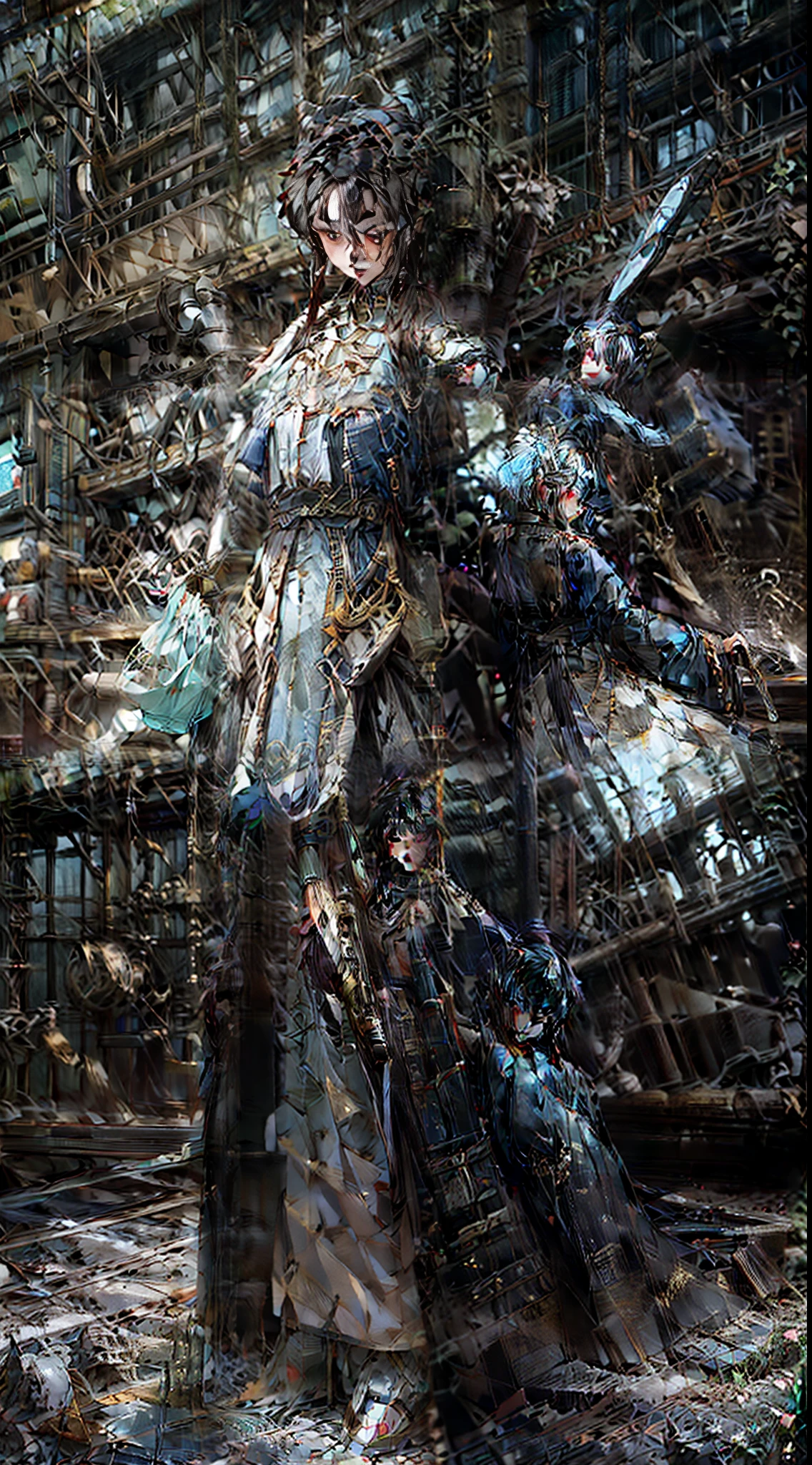 Surrealism, Ray Tracing, Photorealistic, UHD, High Detail, 32k, Best Quality, Textured Skin, Gundam Mecha, Flight, Funnel, Mecha Ship, Masterpiece, Best Quality, Mecha, Unmanned, (Full Body), (Black Mecha: 1.8), (Axisymmetric: 1.4), (HDR), (Movie Light: 1.1), White Eyes, Cool, Science Fiction, Fire, Universe, oversized shield, mecha man overlooking the background of the earth, with laser cannon beams, wars, conflicts, weapons in hand (has a huge weapon: 1.5),