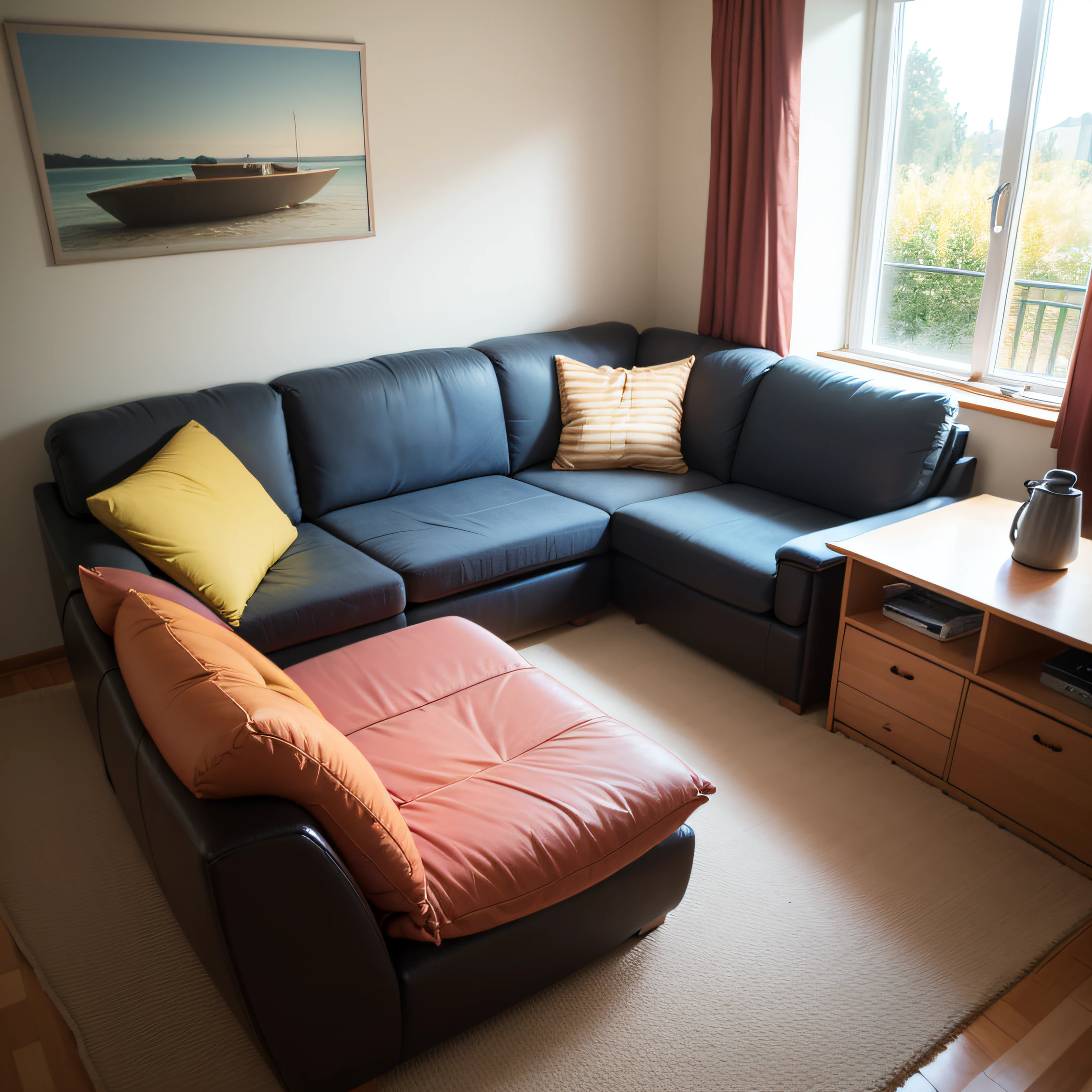 comfortable living room without people --auto