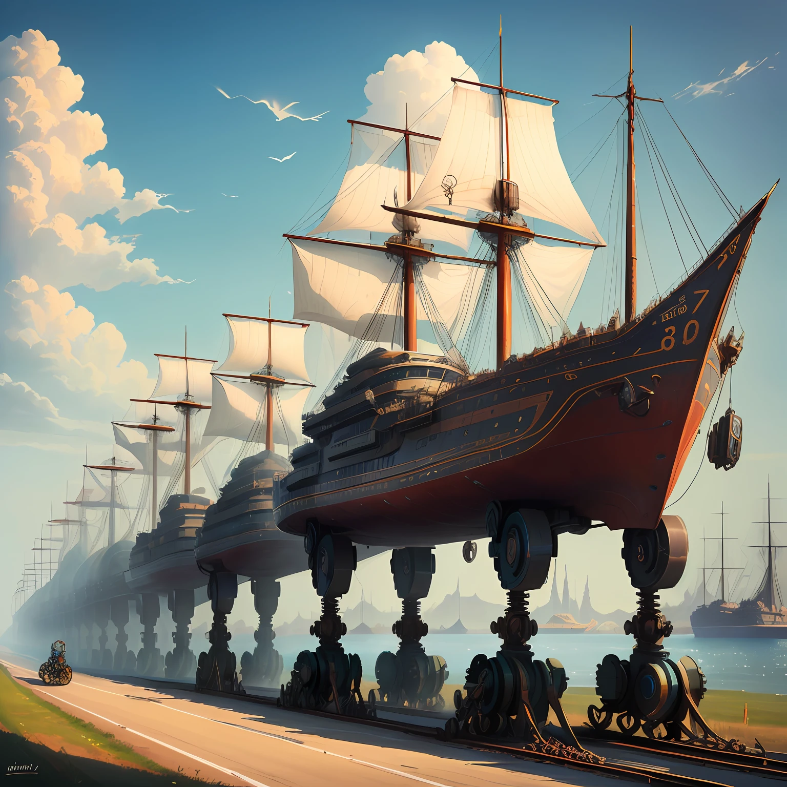 Mechanical fleet