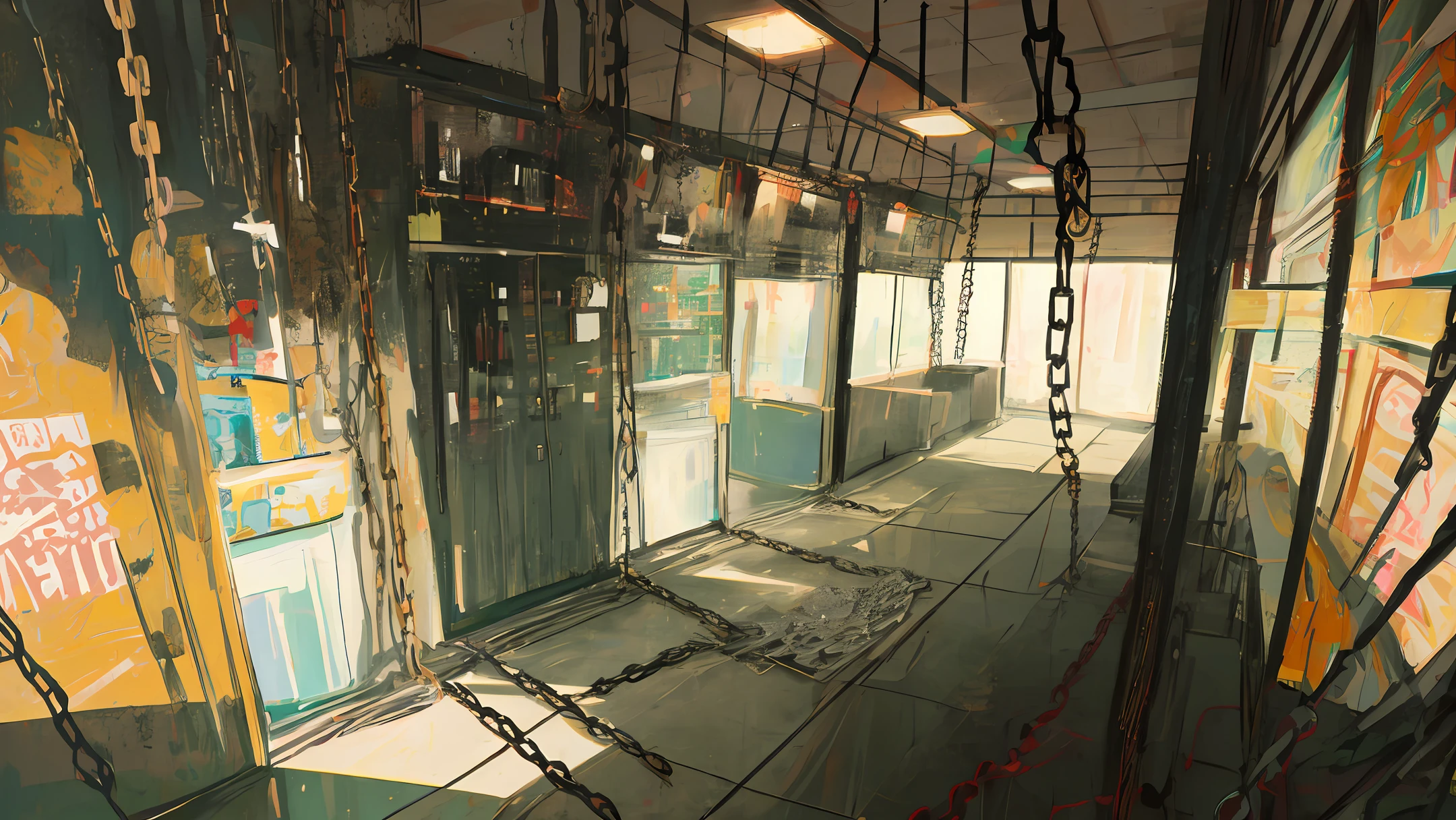 Being kept in a cage，Chains，Ryo Miyata