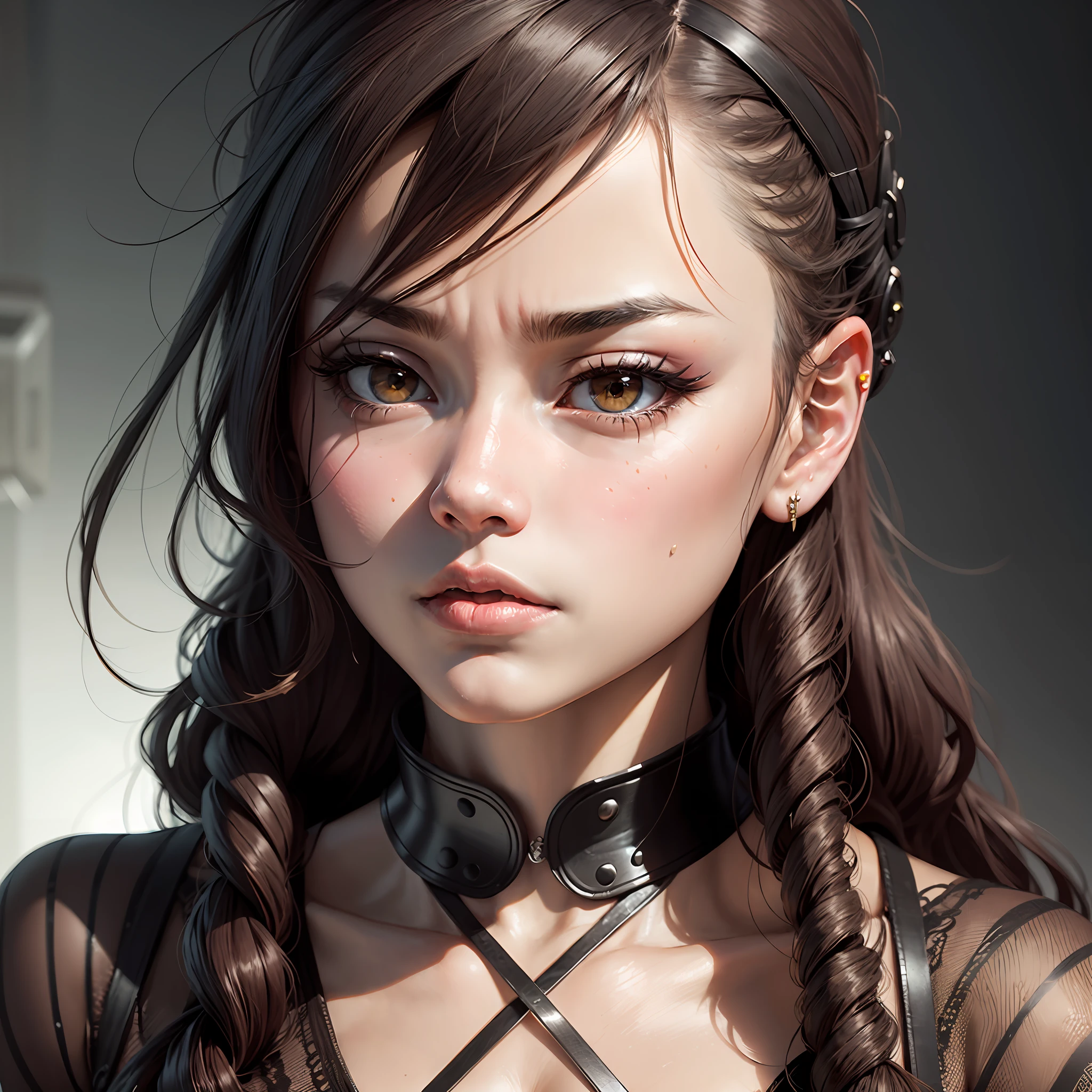 Black silk tsundere face jk --auto