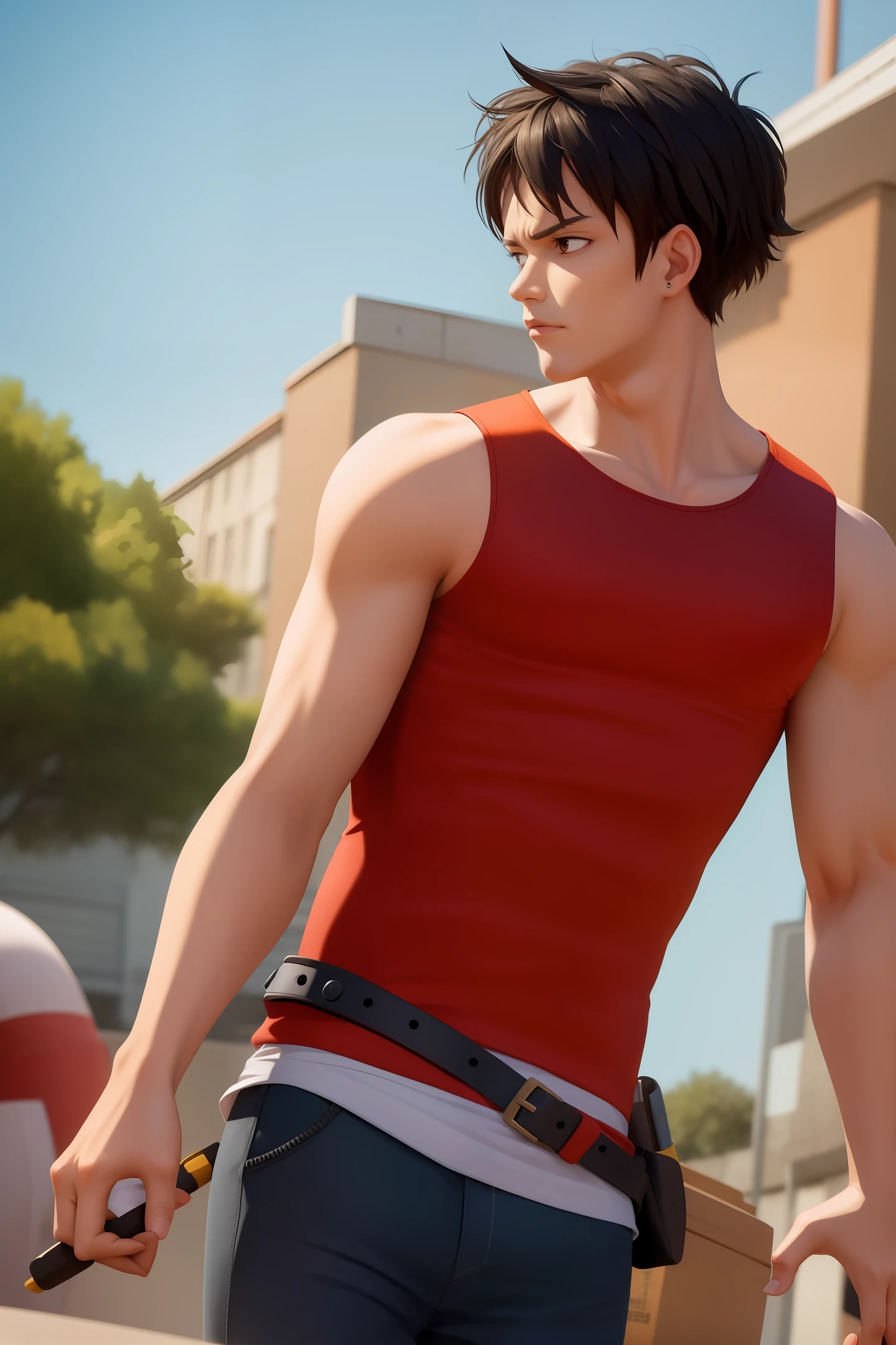 Anime Luffy,Machinary,sci-fy