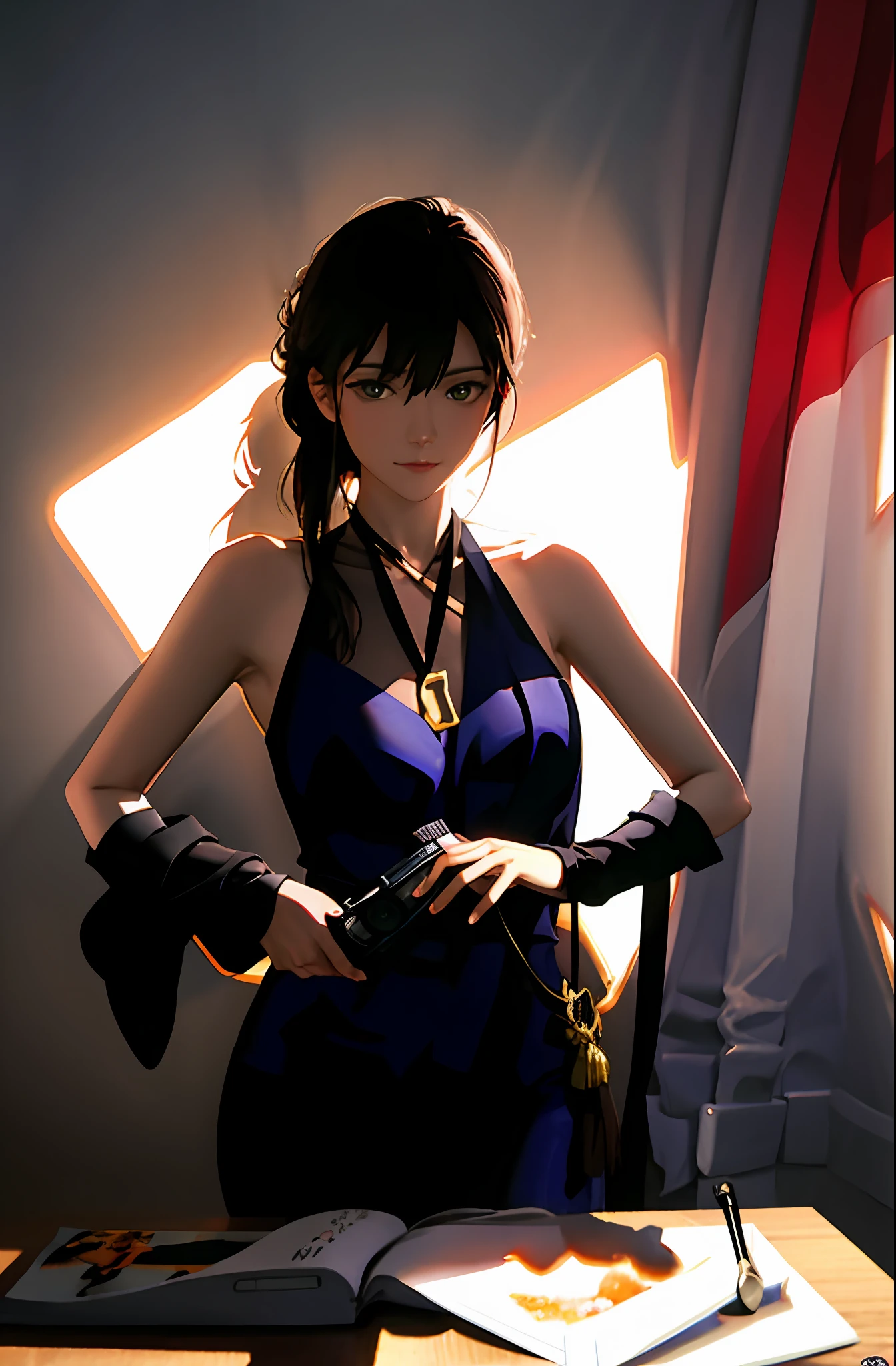 Best quality, 巨作, 超高分辨率, (photograph realistic:1.4),  surrealism, Dream-like,V0id3nergy,
a fantasy creature, Shadowdancer, shadow magic, darkness control, stealth, shadowstep, umbral spells, hidden blade,