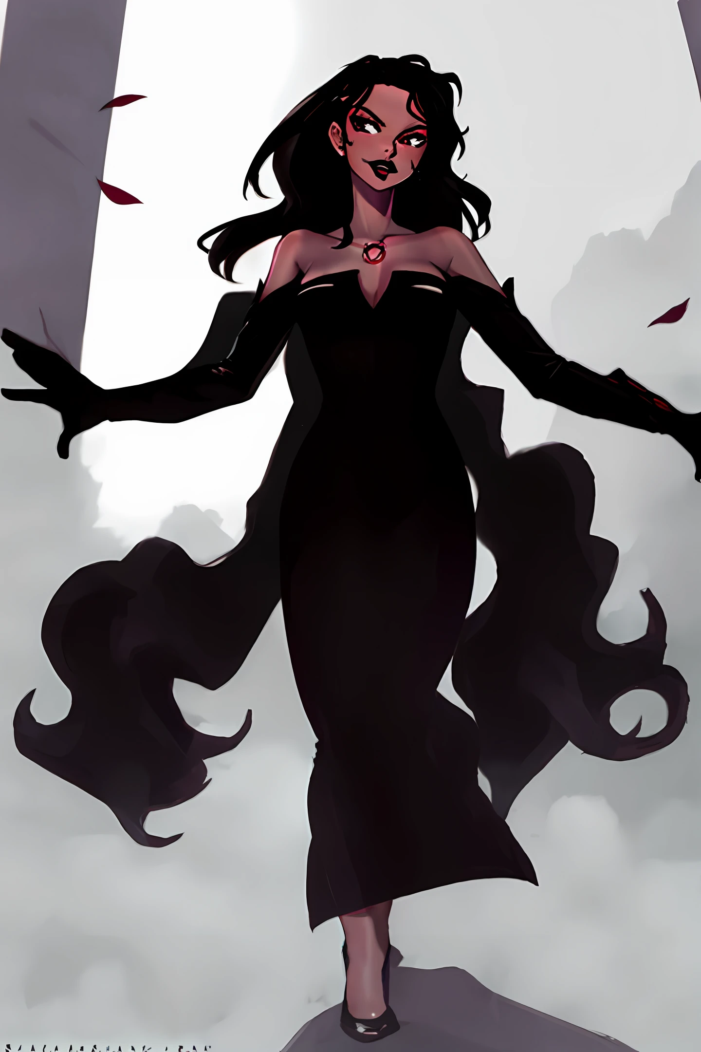 Black silk beauty